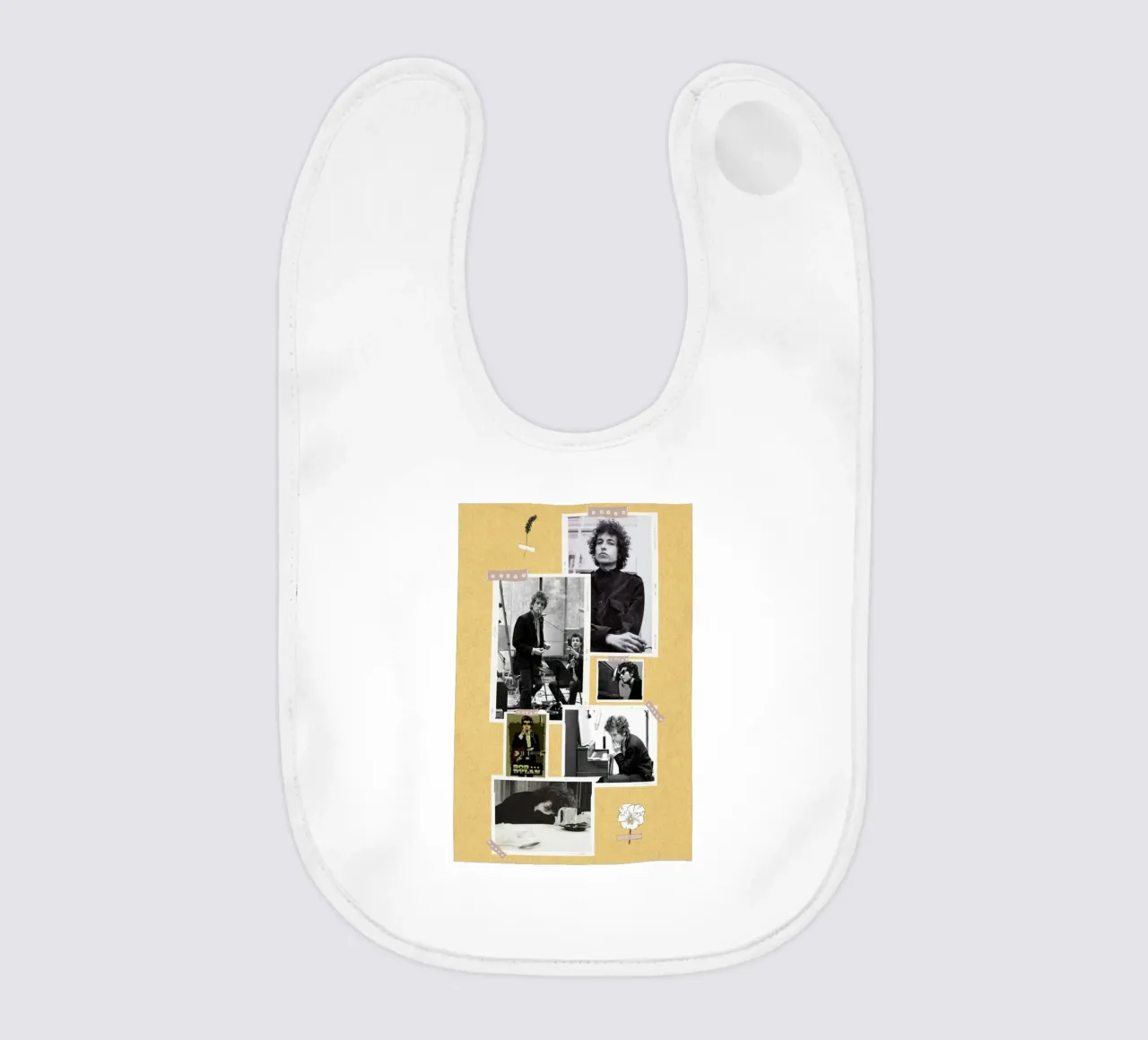 Wind and Strings in Motion baby bib by xerico
