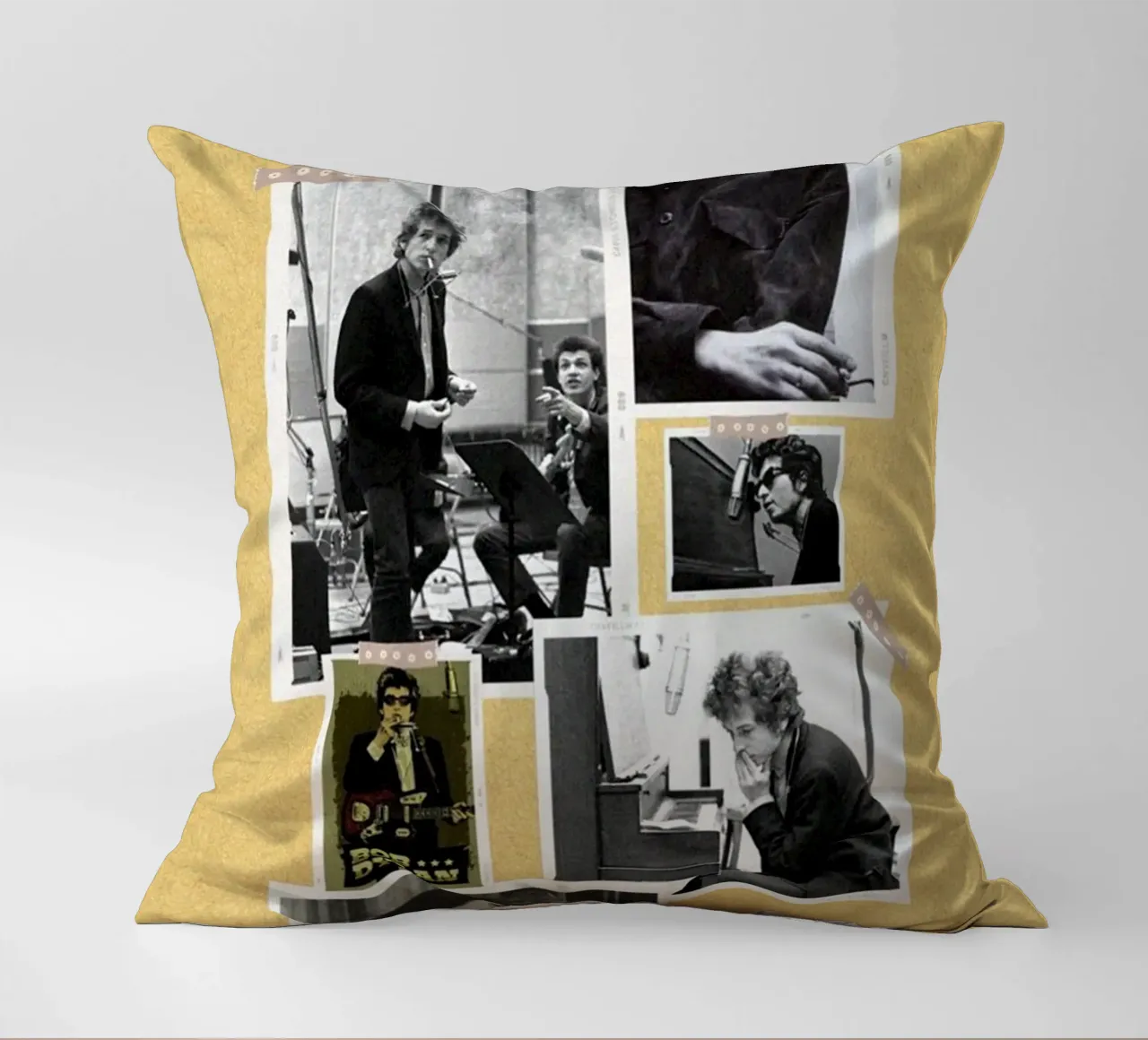 Wind and Strings in Motion decorative cushion by xerico