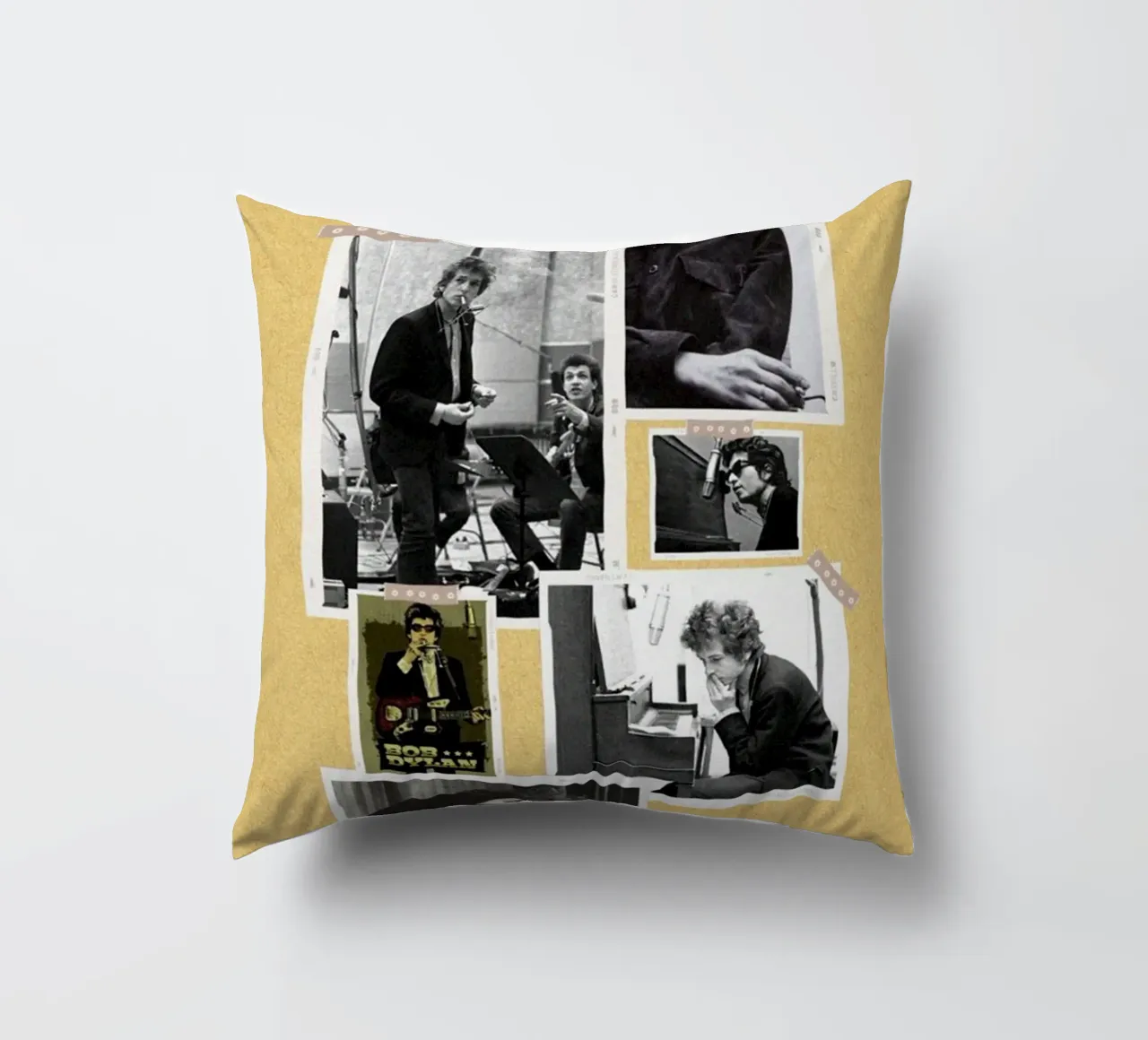 Wind and Strings in Motion decorative cushion by xerico