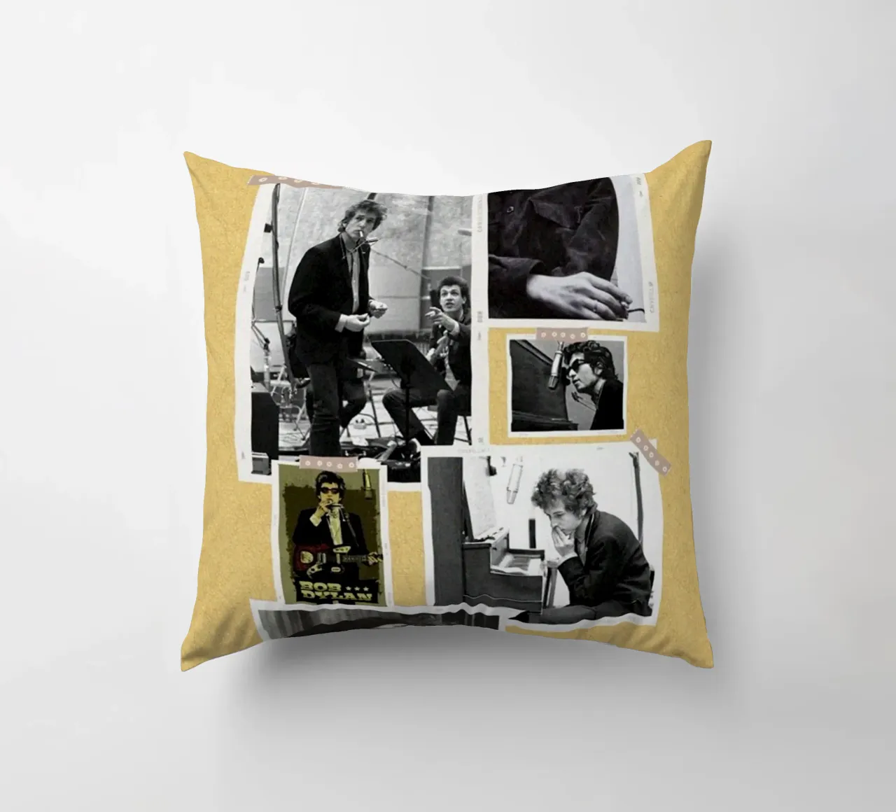 Wind and Strings in Motion decorative cushion by xerico