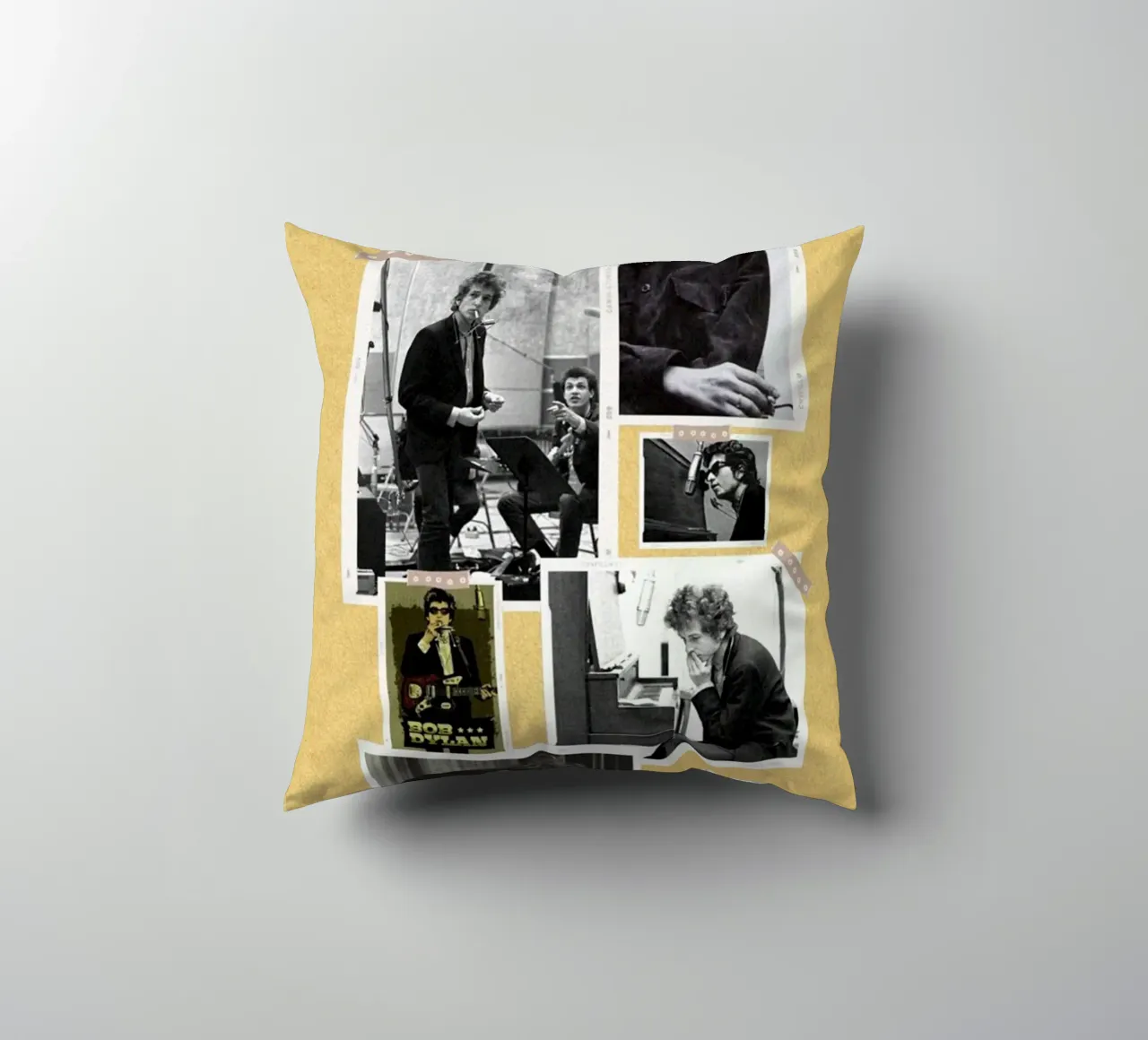 Wind and Strings in Motion decorative cushion by xerico