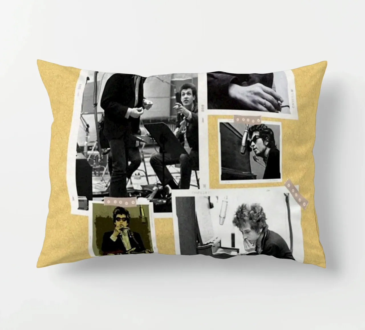 Wind and Strings in Motion decorative cushion by xerico