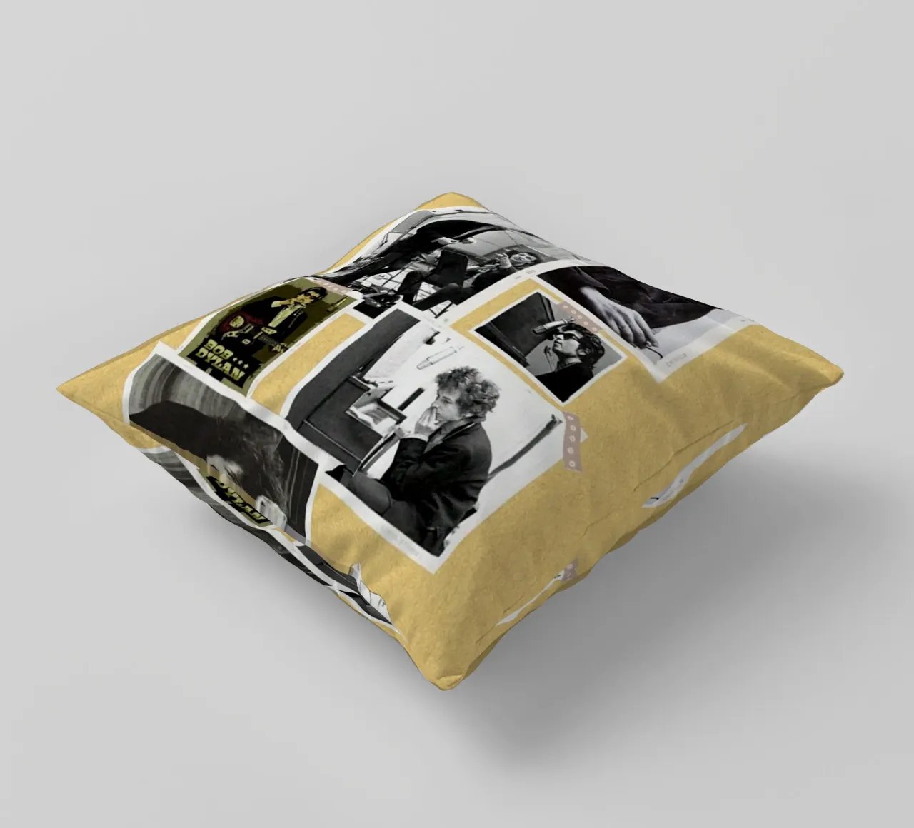 Wind and Strings in Motion decorative cushion by xerico