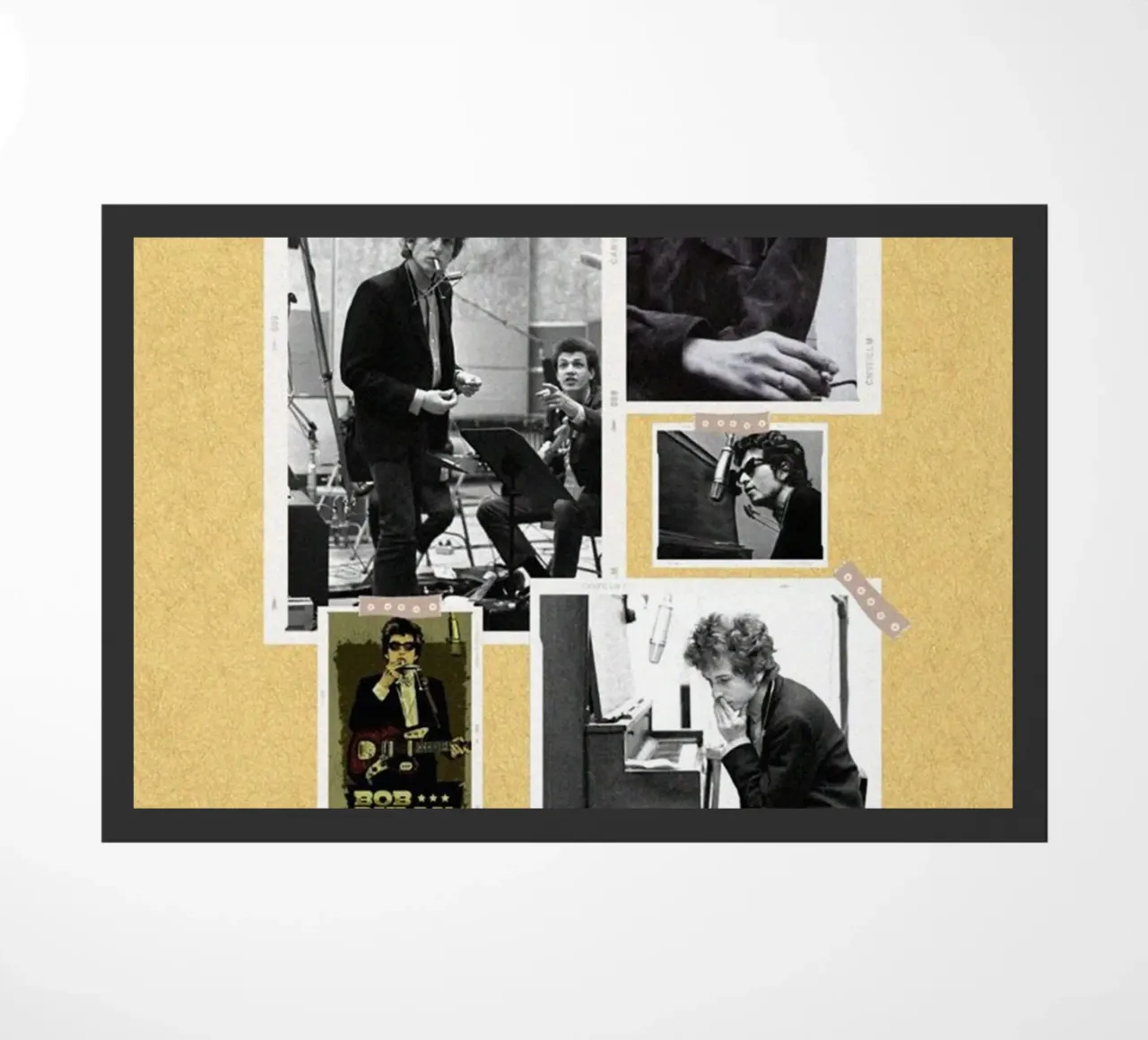 Wind and Strings in Motion doormat by xerico