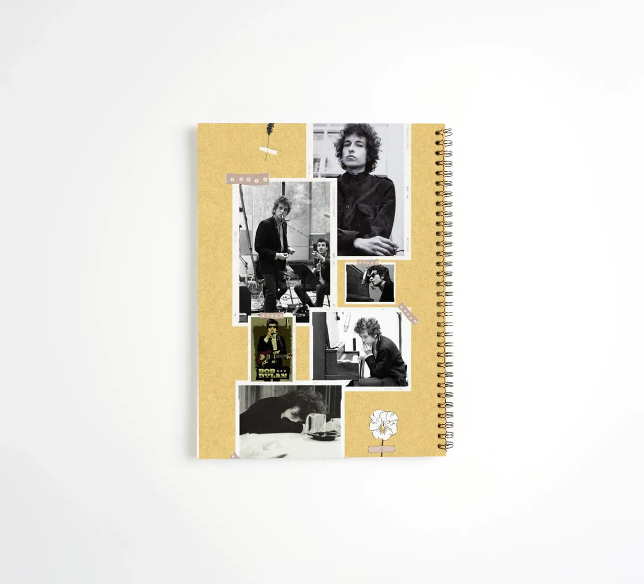 Wind and Strings in Motion spiral notebook by xerico