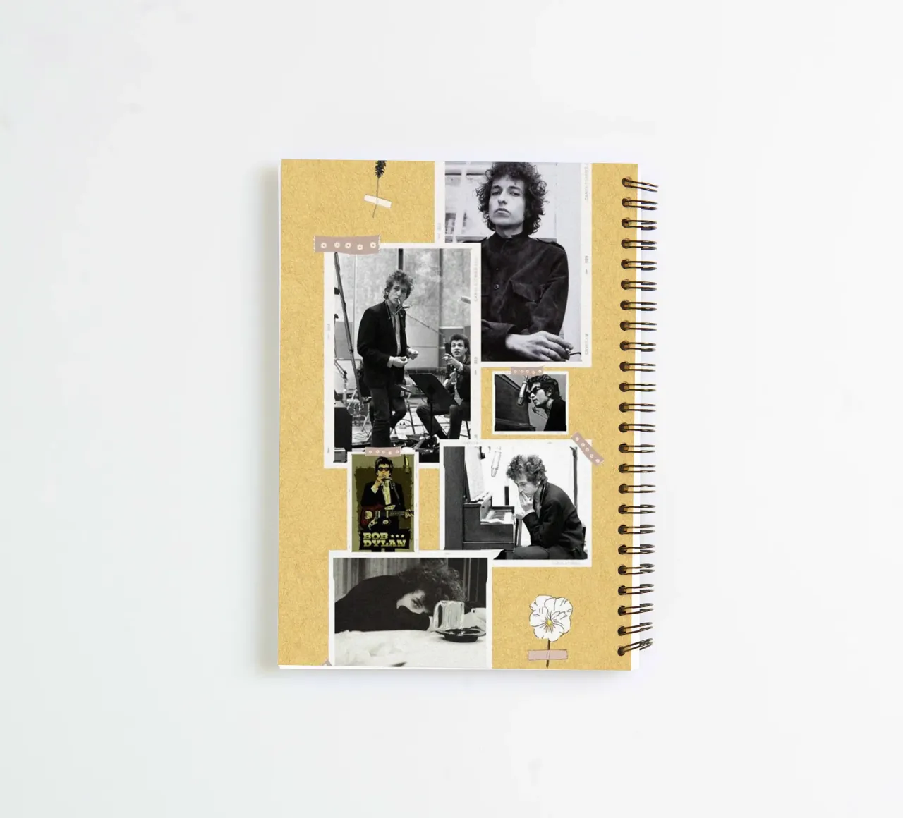 Wind and Strings in Motion spiral notebook by xerico