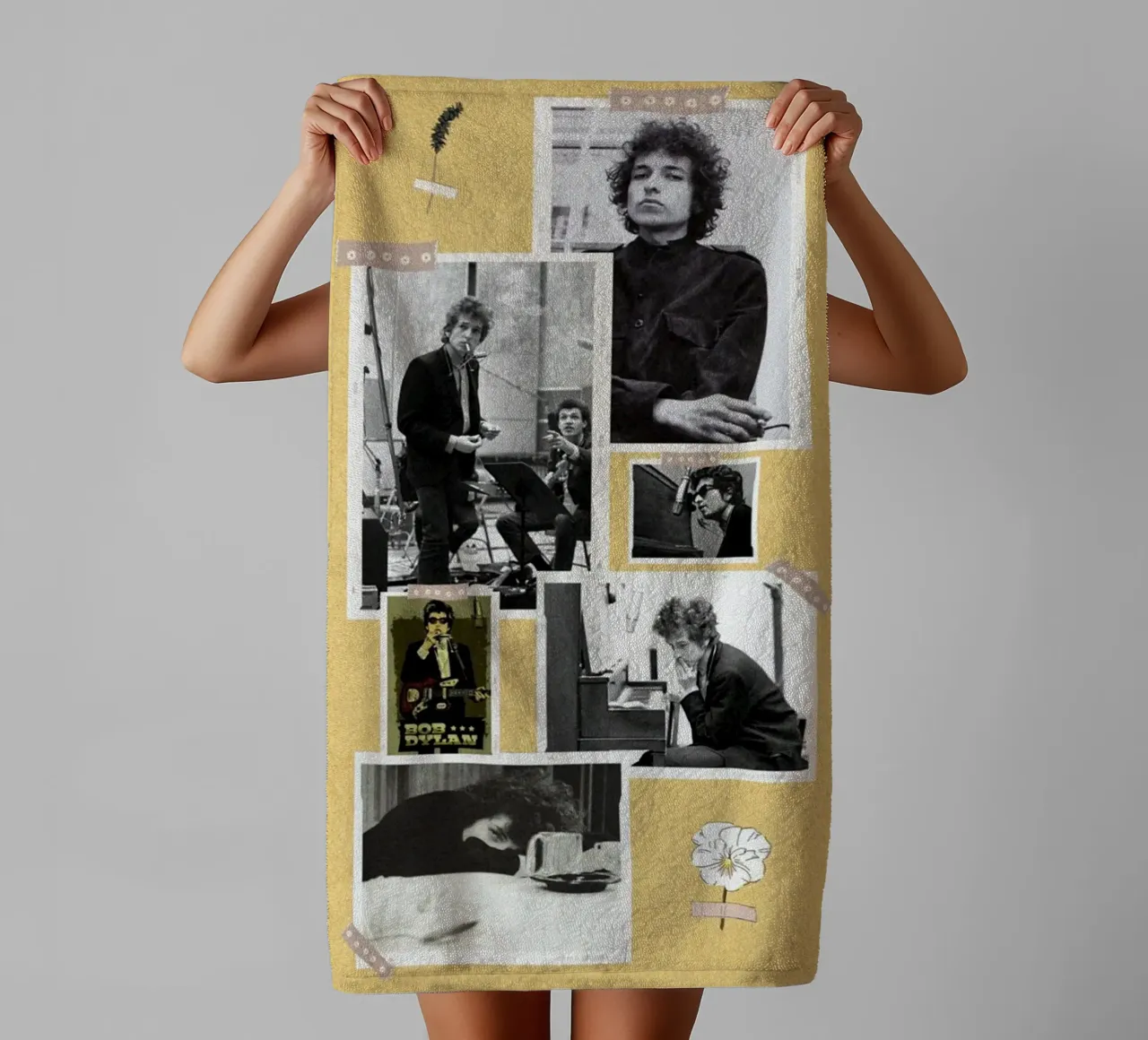 Wind and Strings in Motion towel by xerico