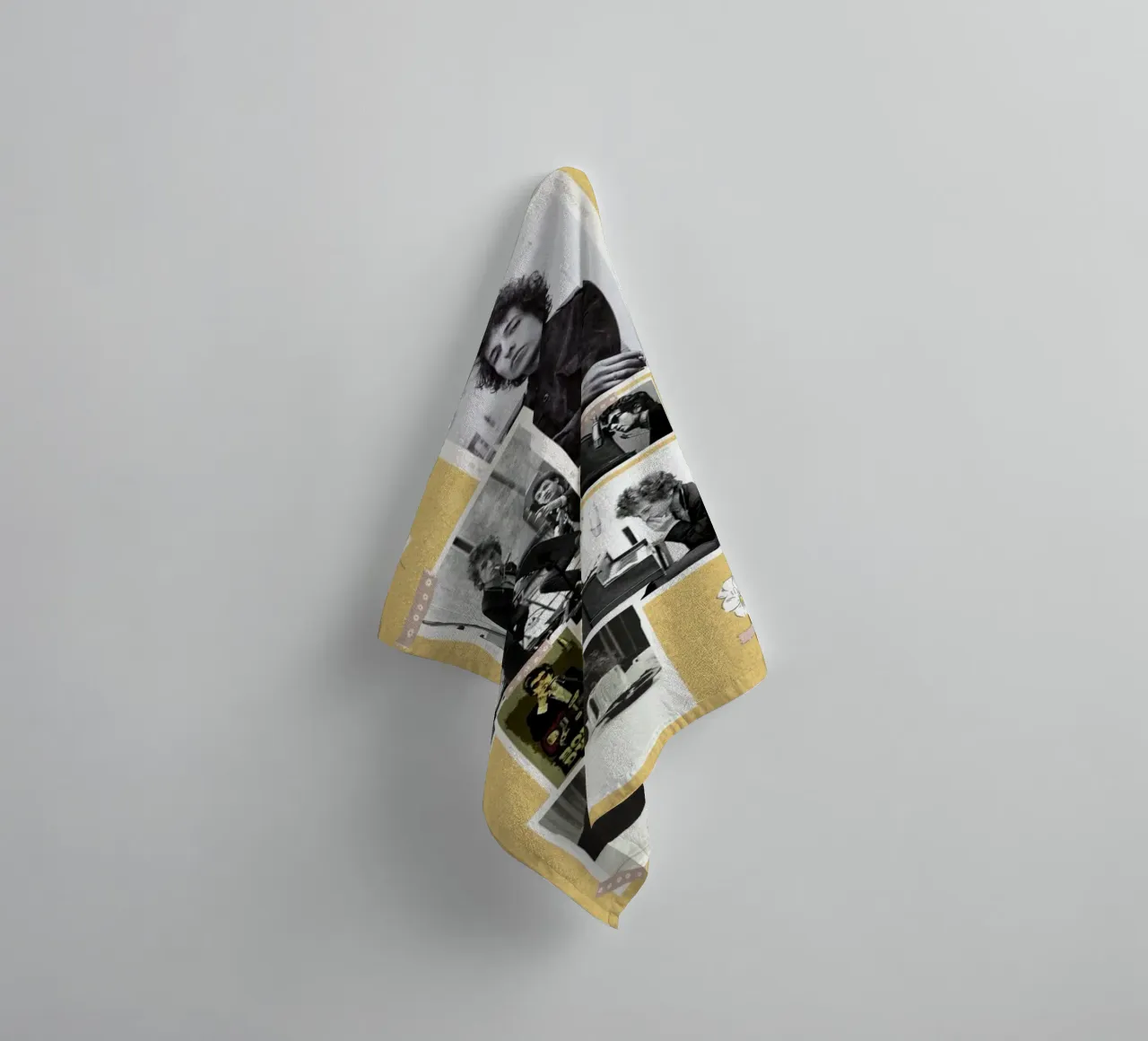 Wind and Strings in Motion towel by xerico