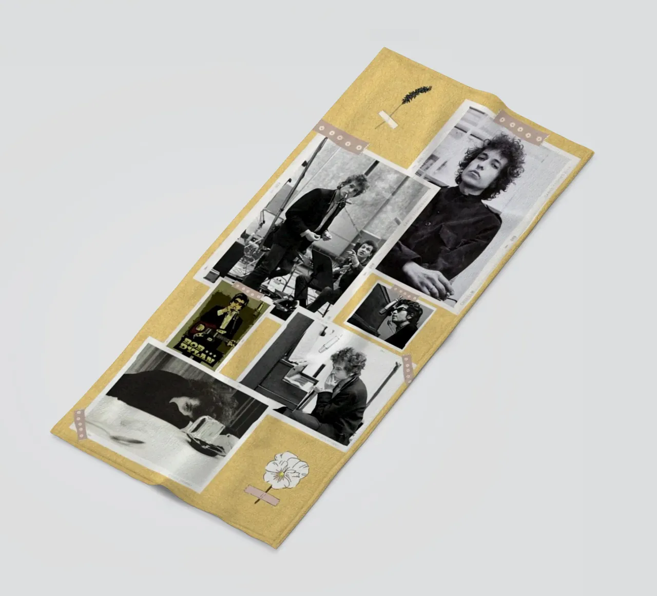 Wind and Strings in Motion beach towel by xerico