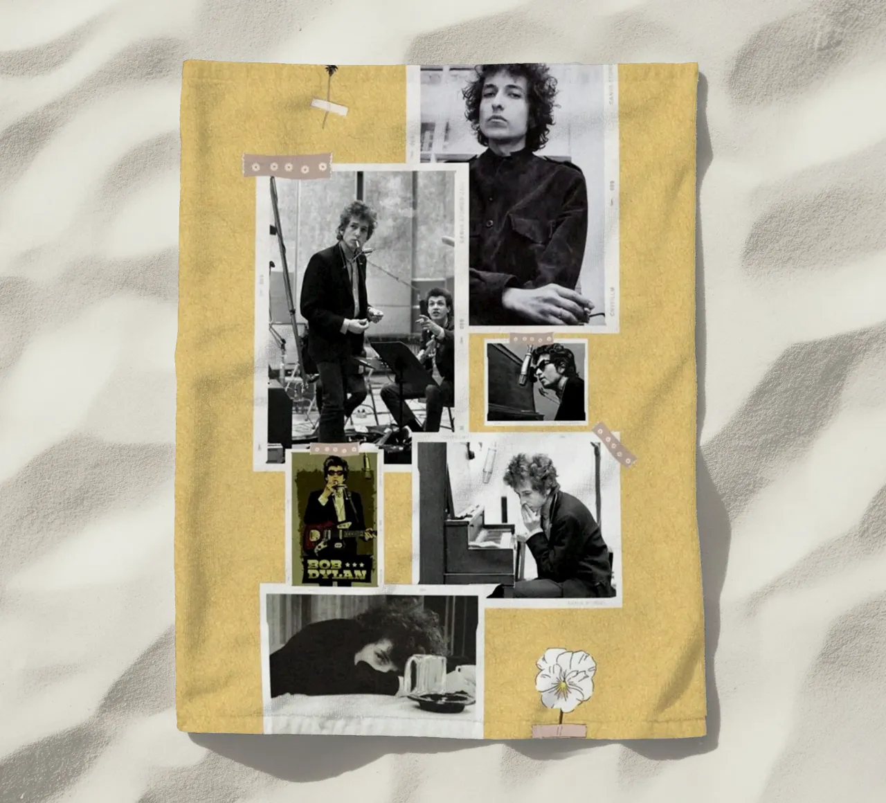 Wind and Strings in Motion beach towel by xerico