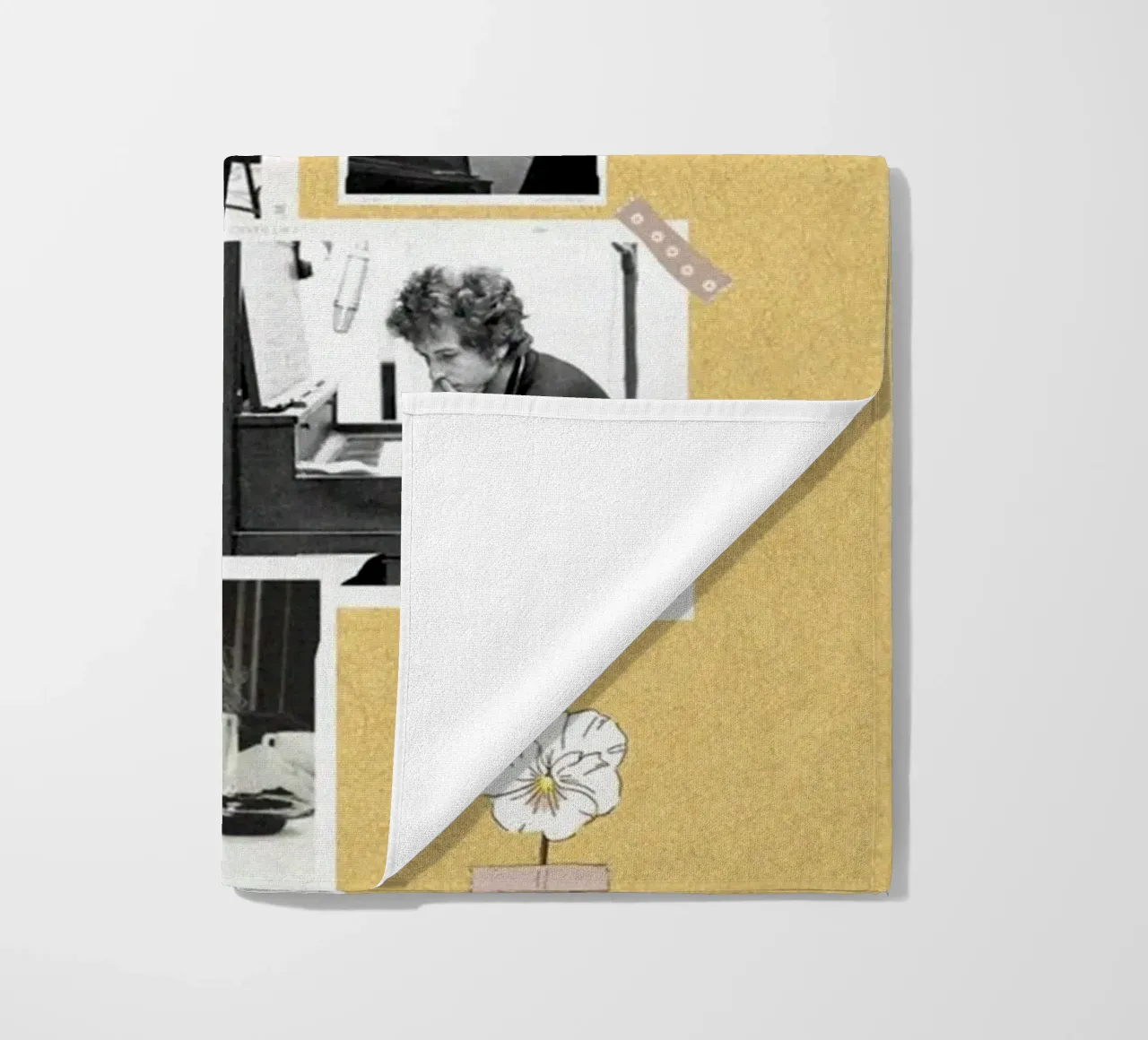 Wind and Strings in Motion beach towel by xerico