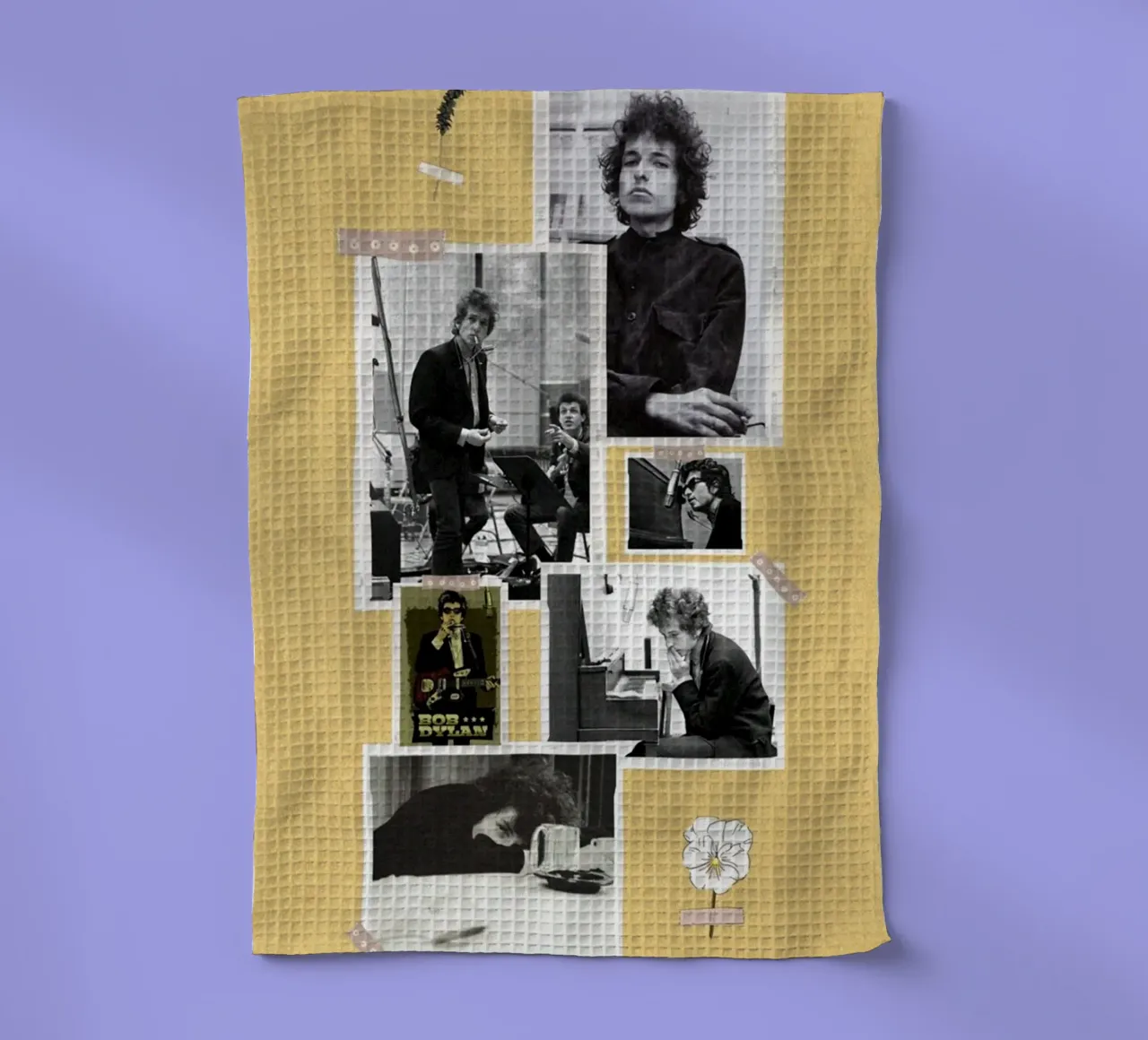 Wind and Strings in Motion tea towel by xerico