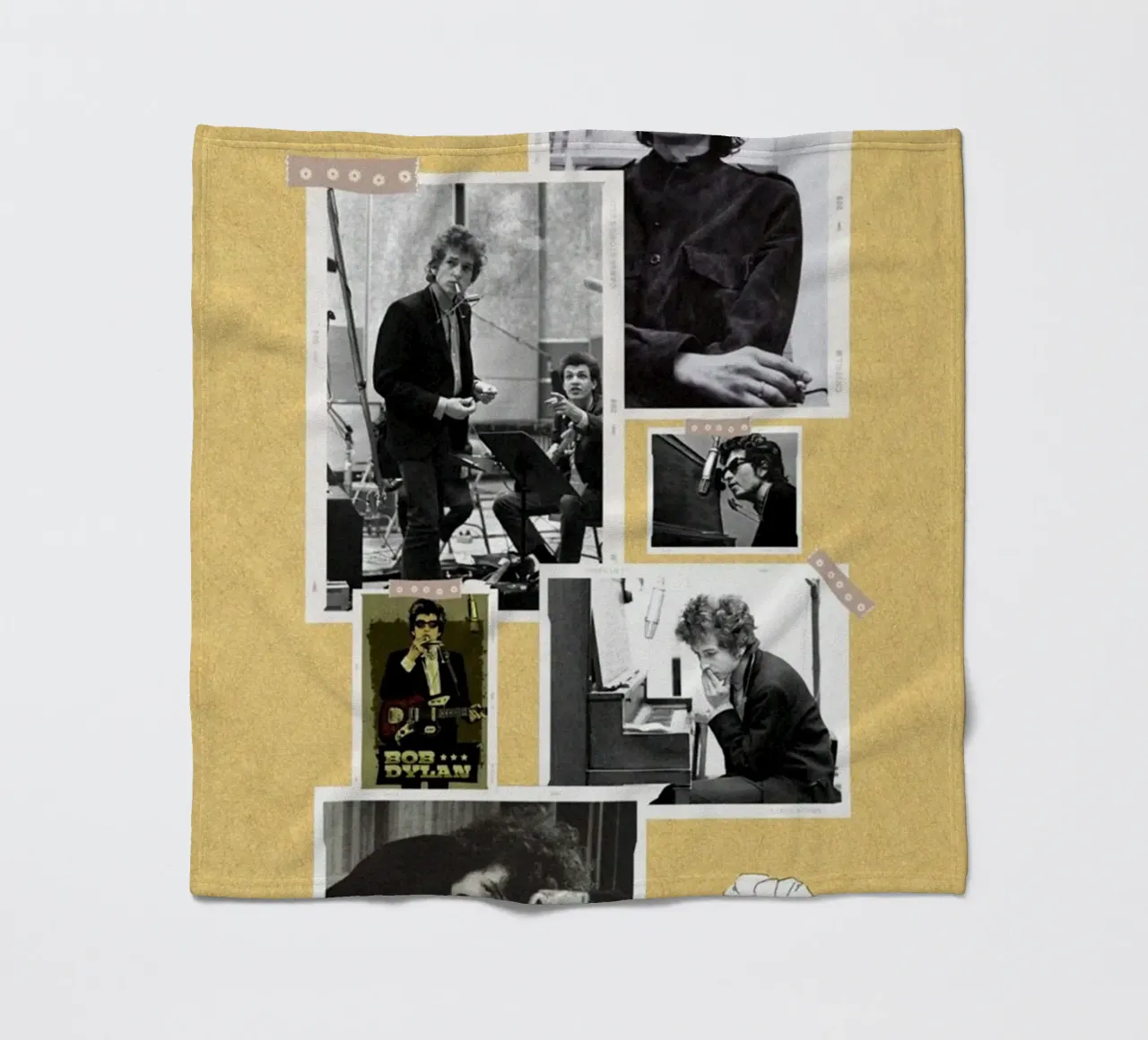 Wind and Strings in Motion fleece blanket by xerico