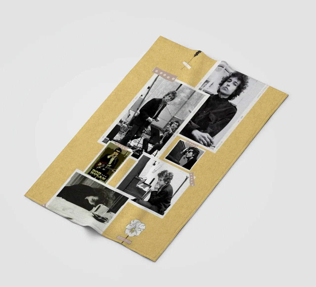 Wind and Strings in Motion fleece blanket by xerico
