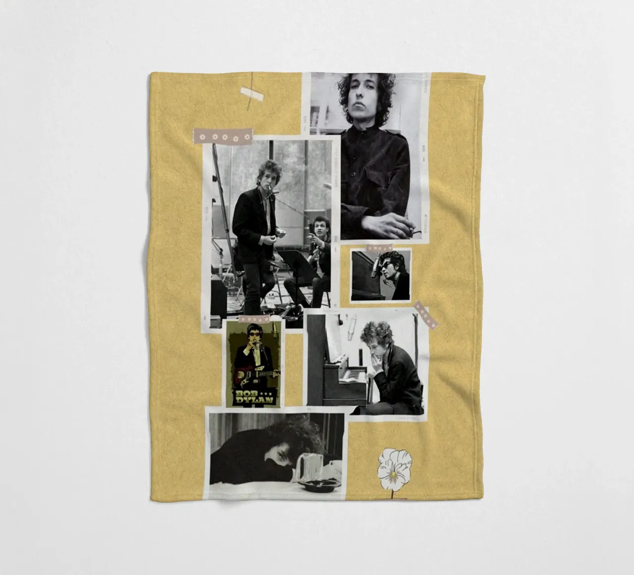 Wind and Strings in Motion fleece blanket by xerico