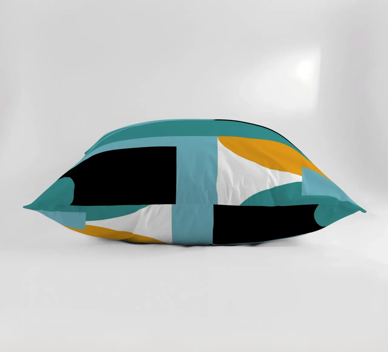 Forme geometriche retro art cuscino da Casa Calm