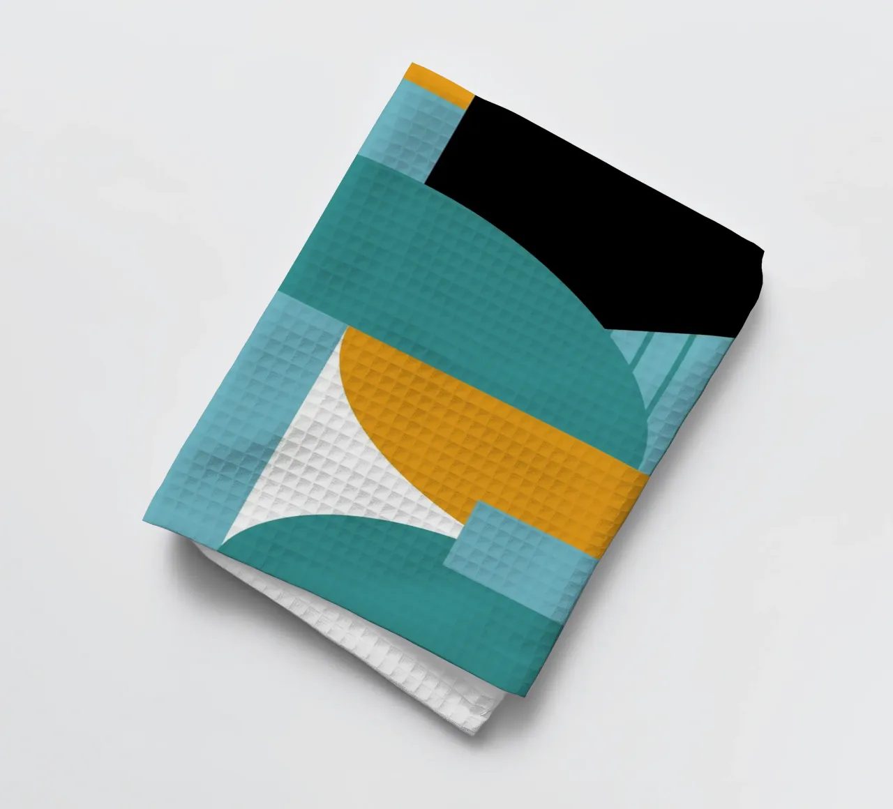 Forme geometriche retro art canovaccio da cucina da Casa Calm