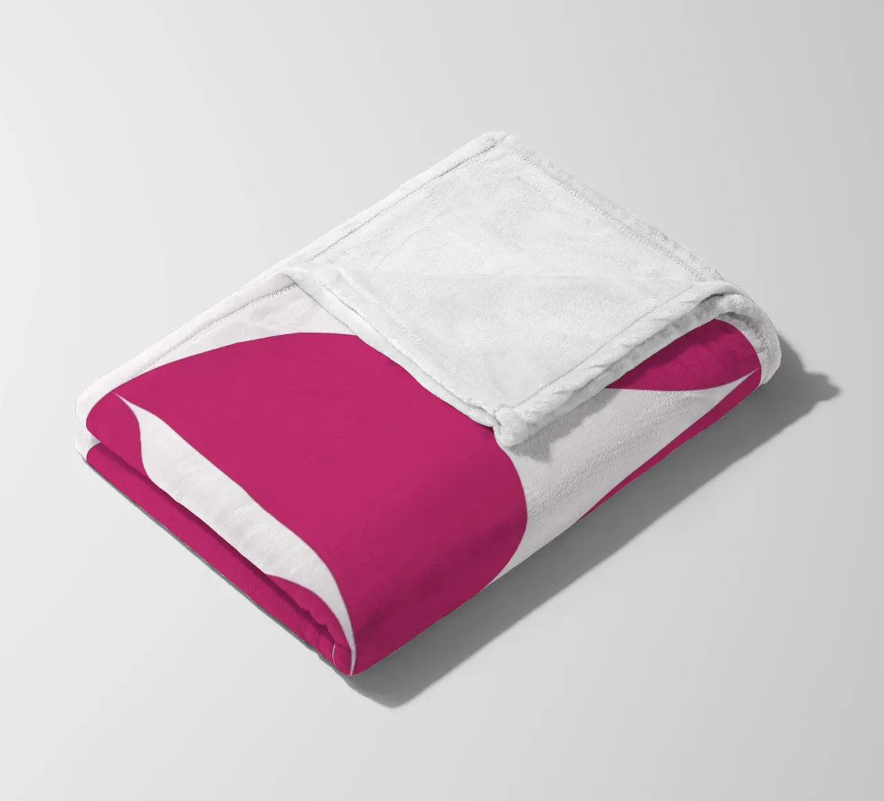 Design geometrico moderno e retrò coperta in pile da Casa Calm