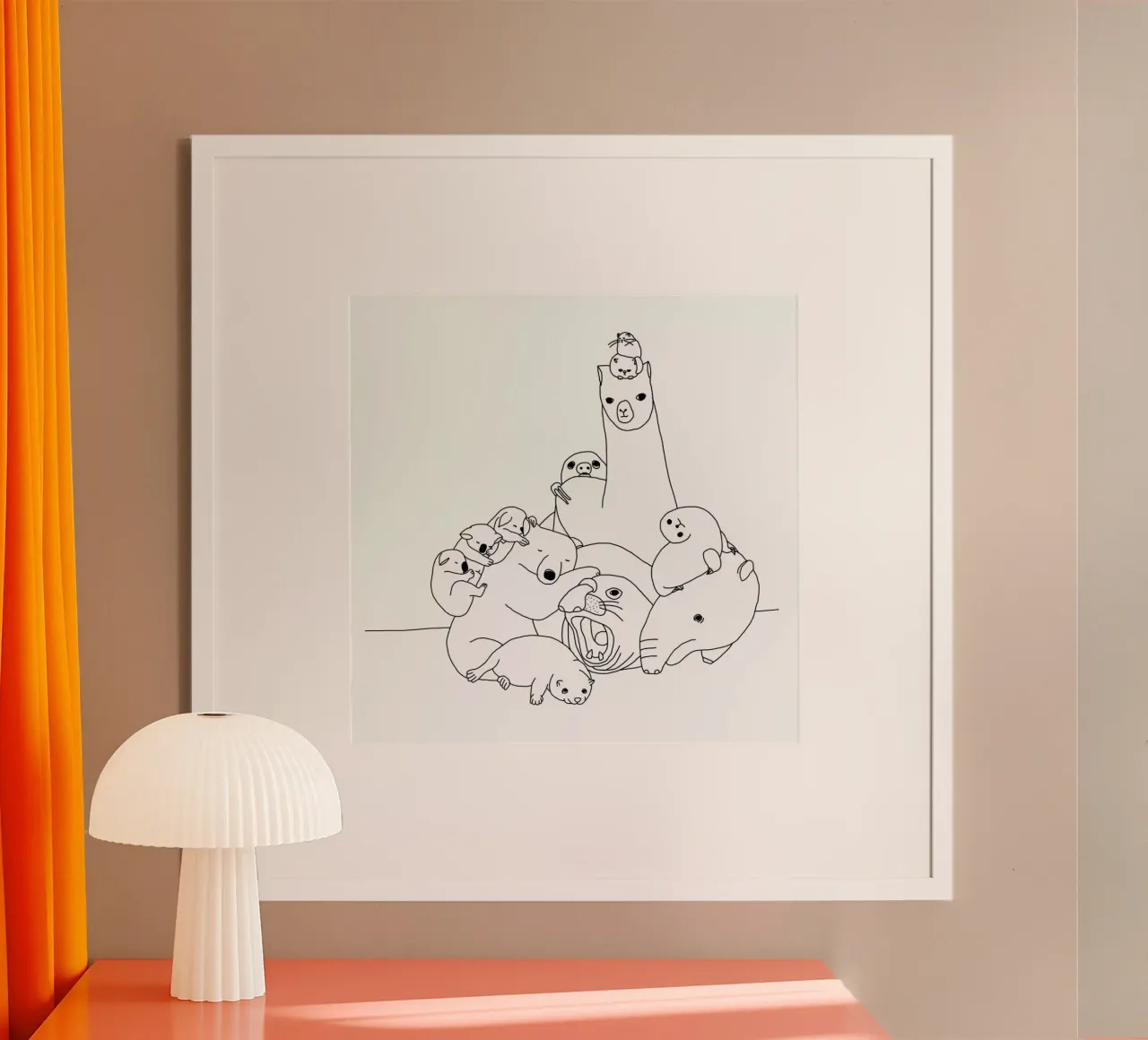 Animaux poster da Herzette