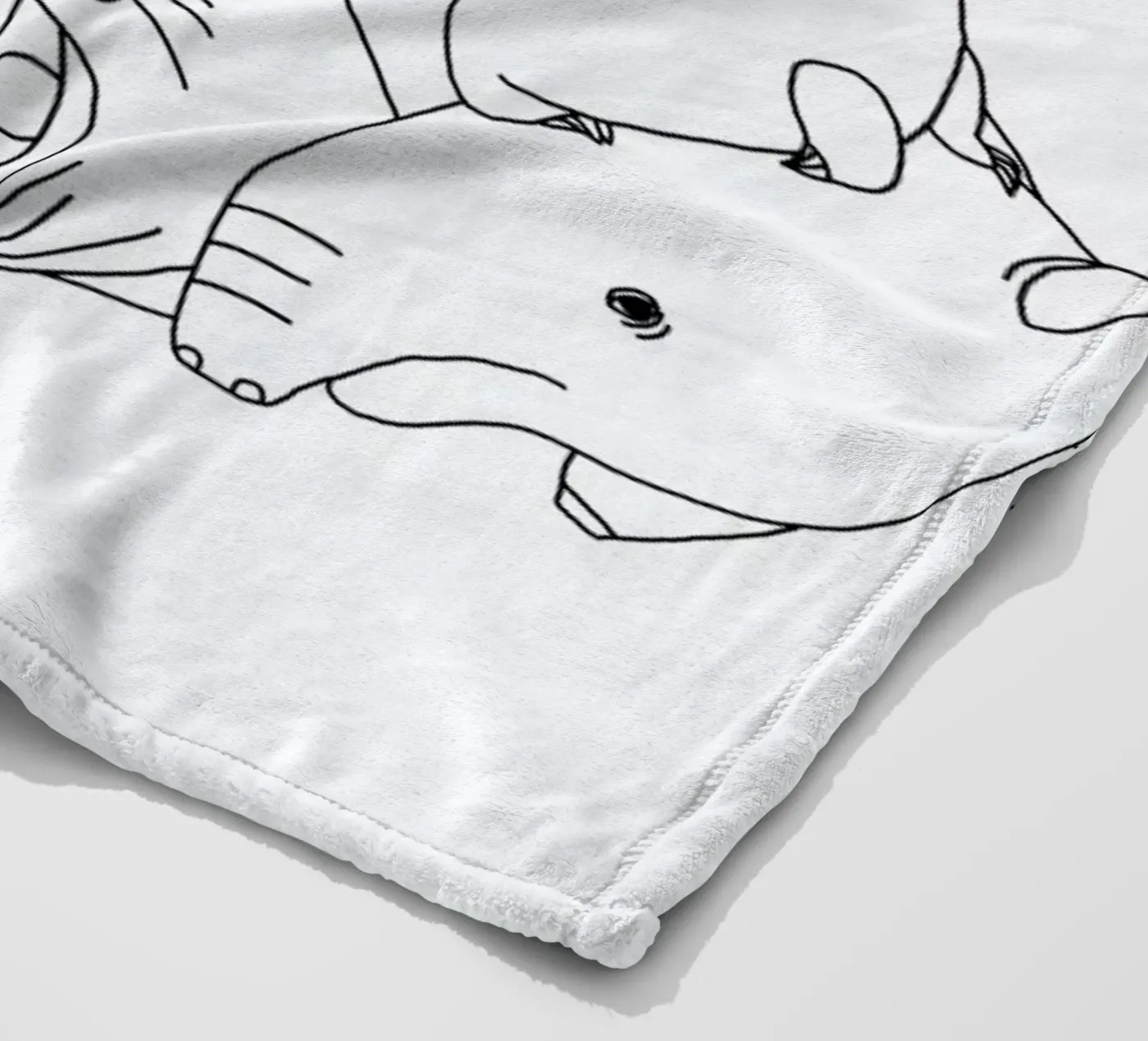 Animaux Fleecedecke von Herzette