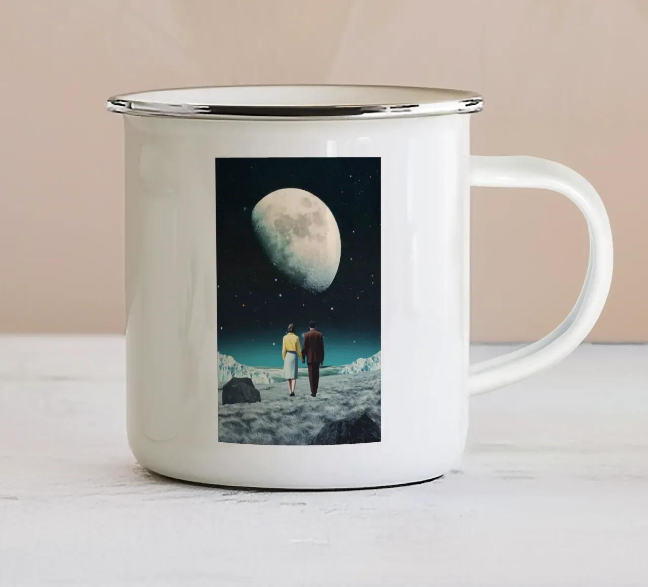 Insieme tazza in smalto da Dapidoka