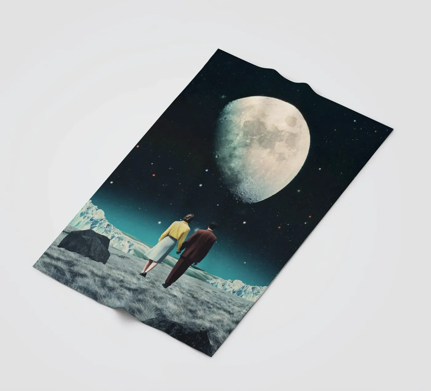 Samen fleecedeken van Dapidoka