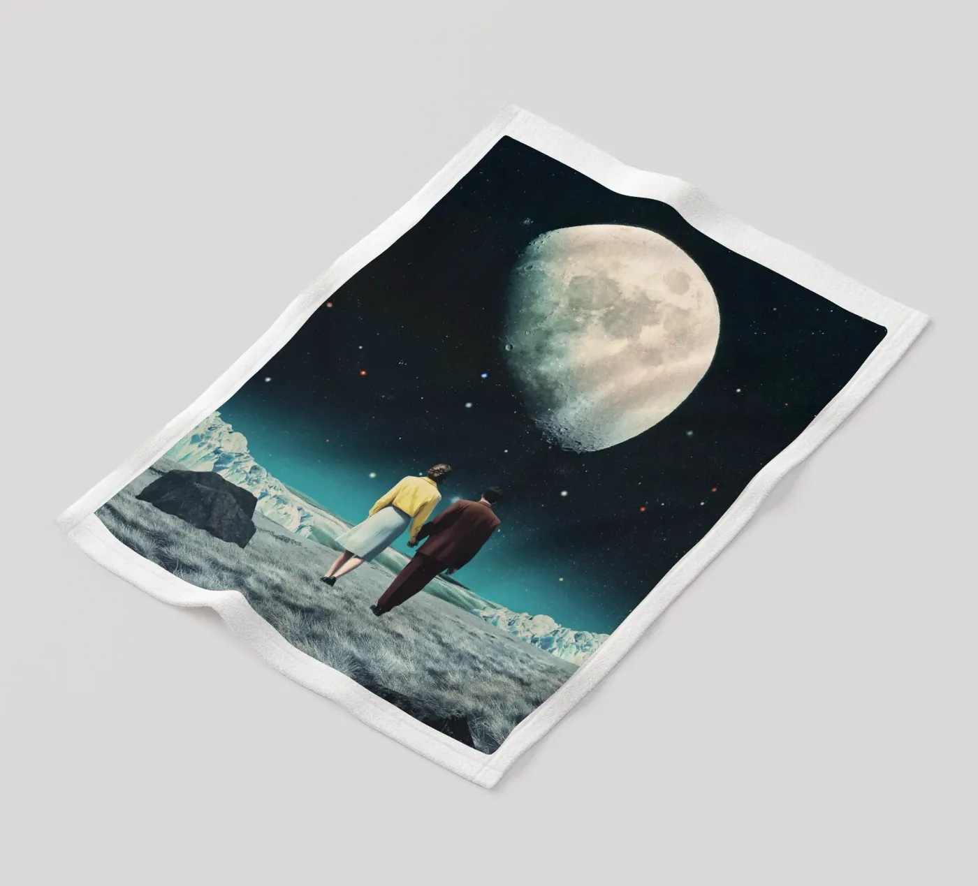 Samen fleecedeken van Dapidoka