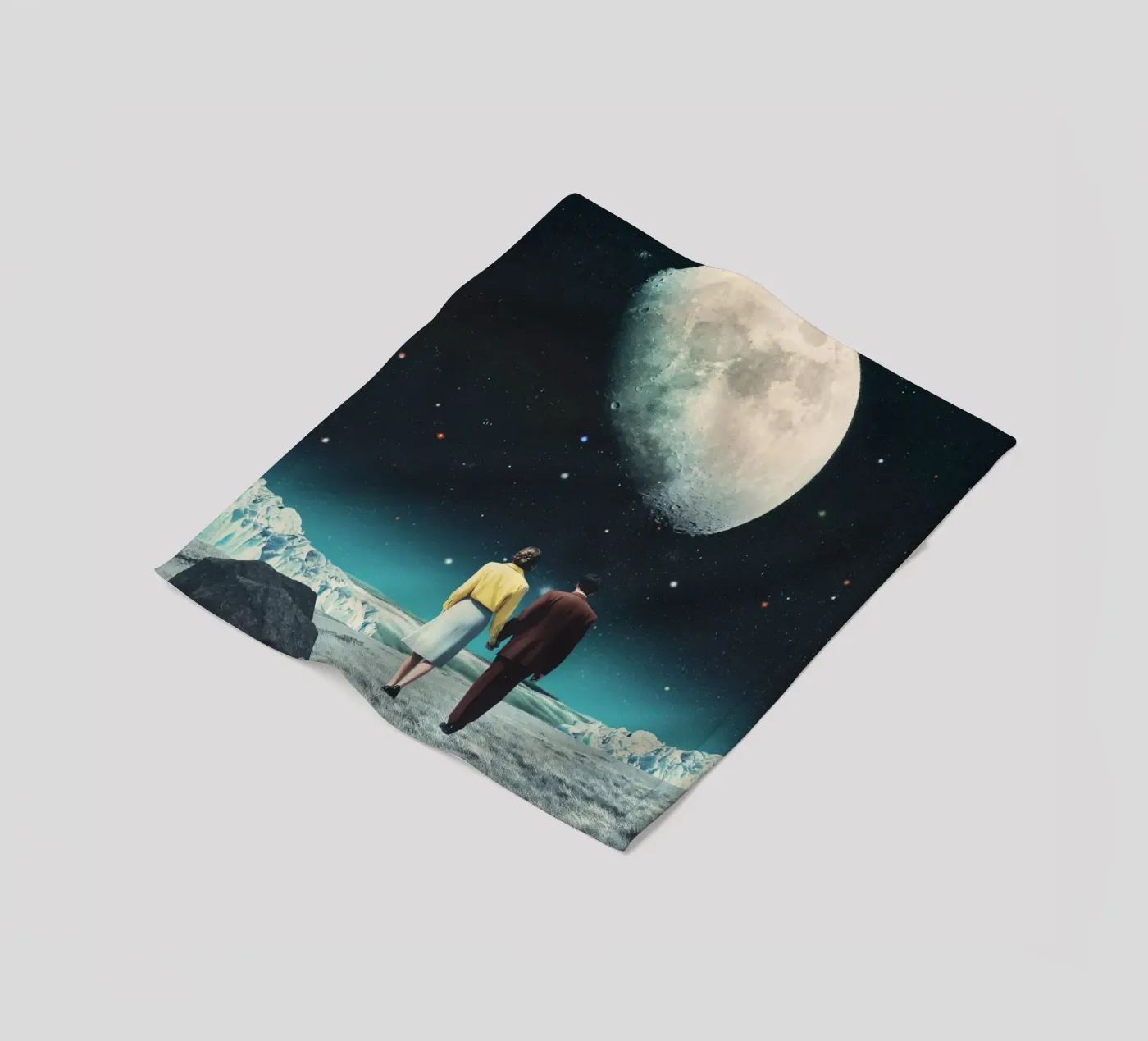 Samen fleecedeken van Dapidoka