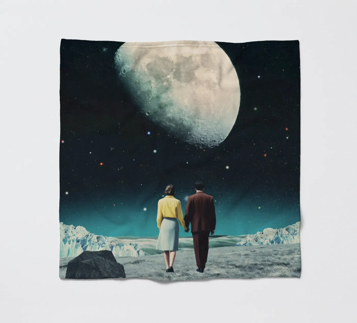 Samen fleecedeken van Dapidoka