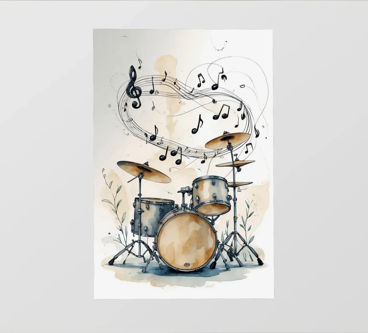 Drums Instrumen telo in pvc da Jeff Studio