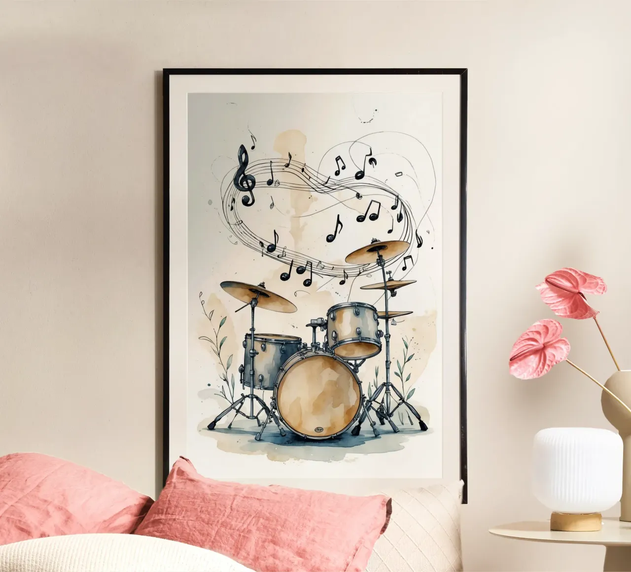 Drums Instrumen poster da Jeff Studio