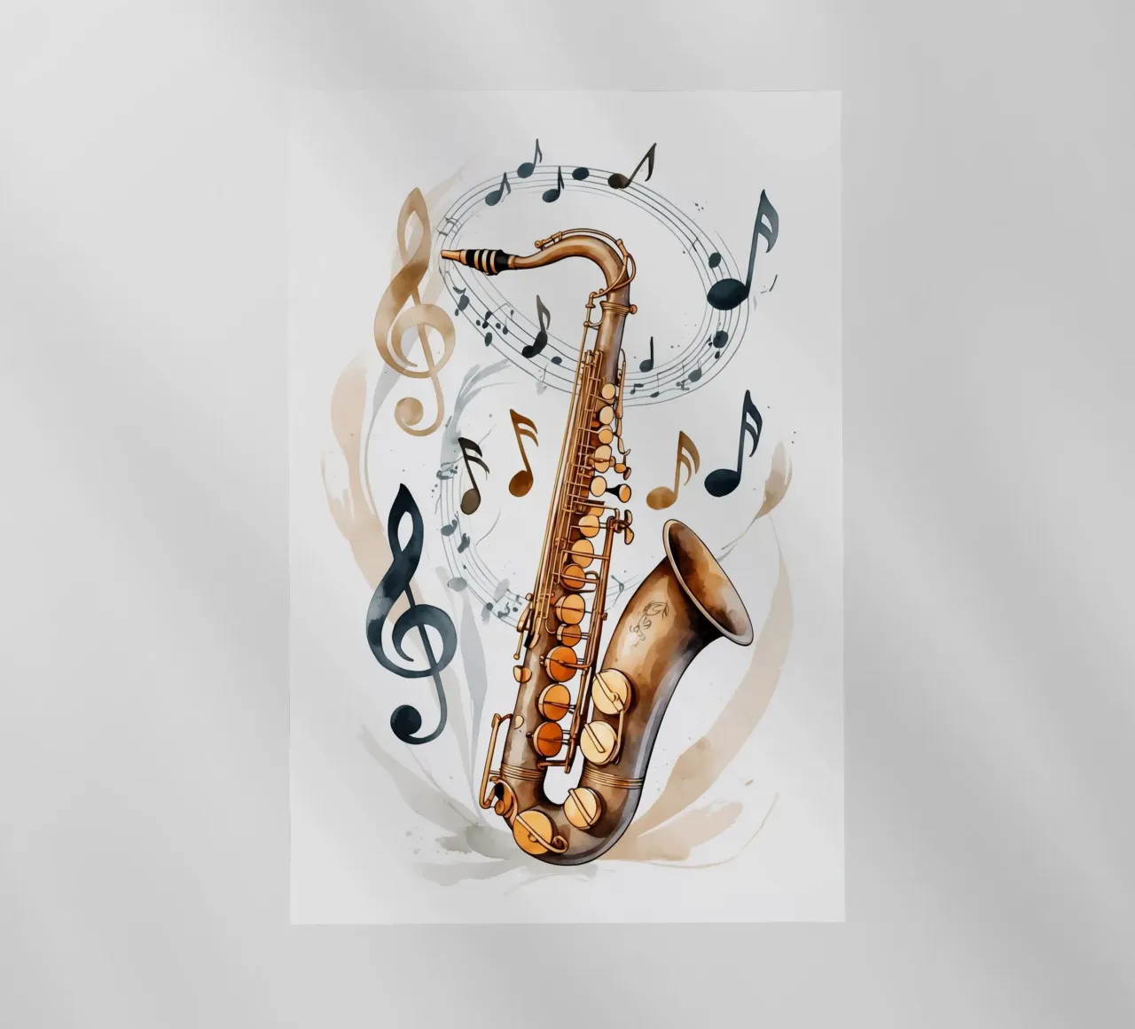 Saxophone Instrumen pellicola backlit da Jeff Studio