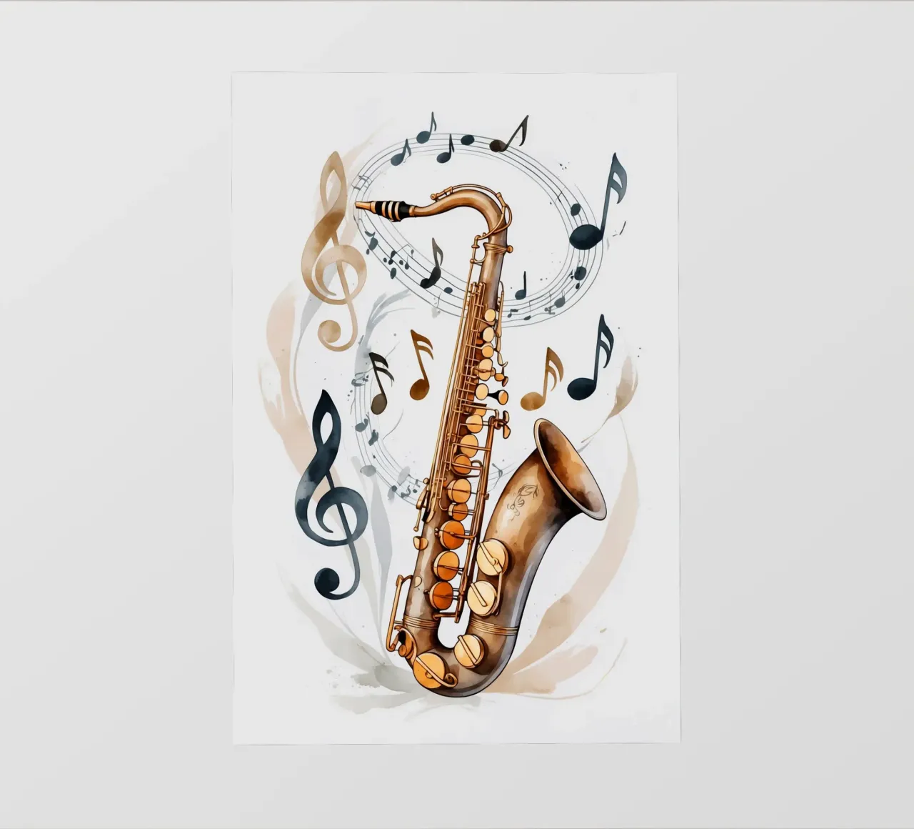 Saxophone Instrumen pellicola backlit da Jeff Studio