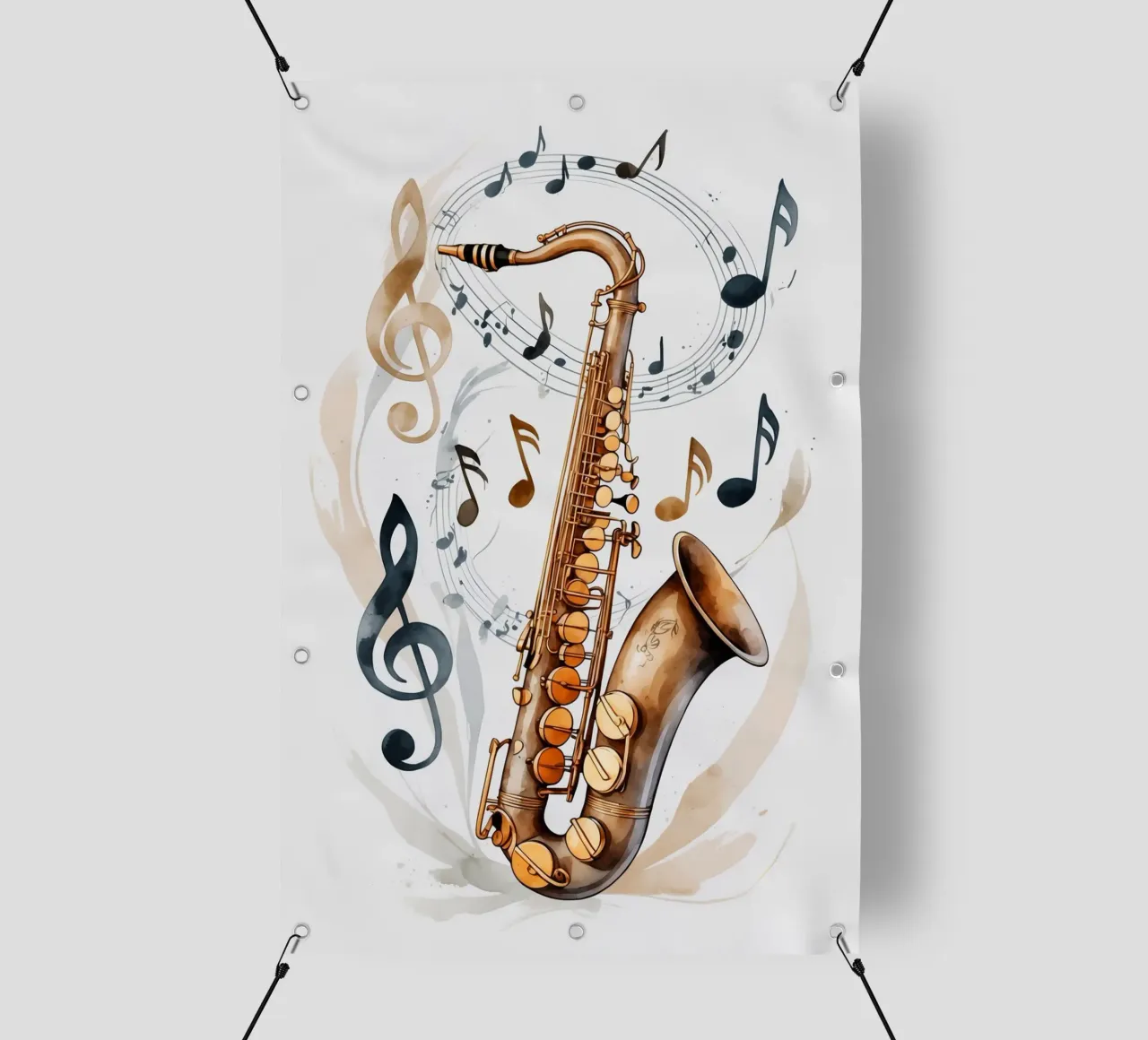 Saxophone Instrumen telo in pvc da Jeff Studio