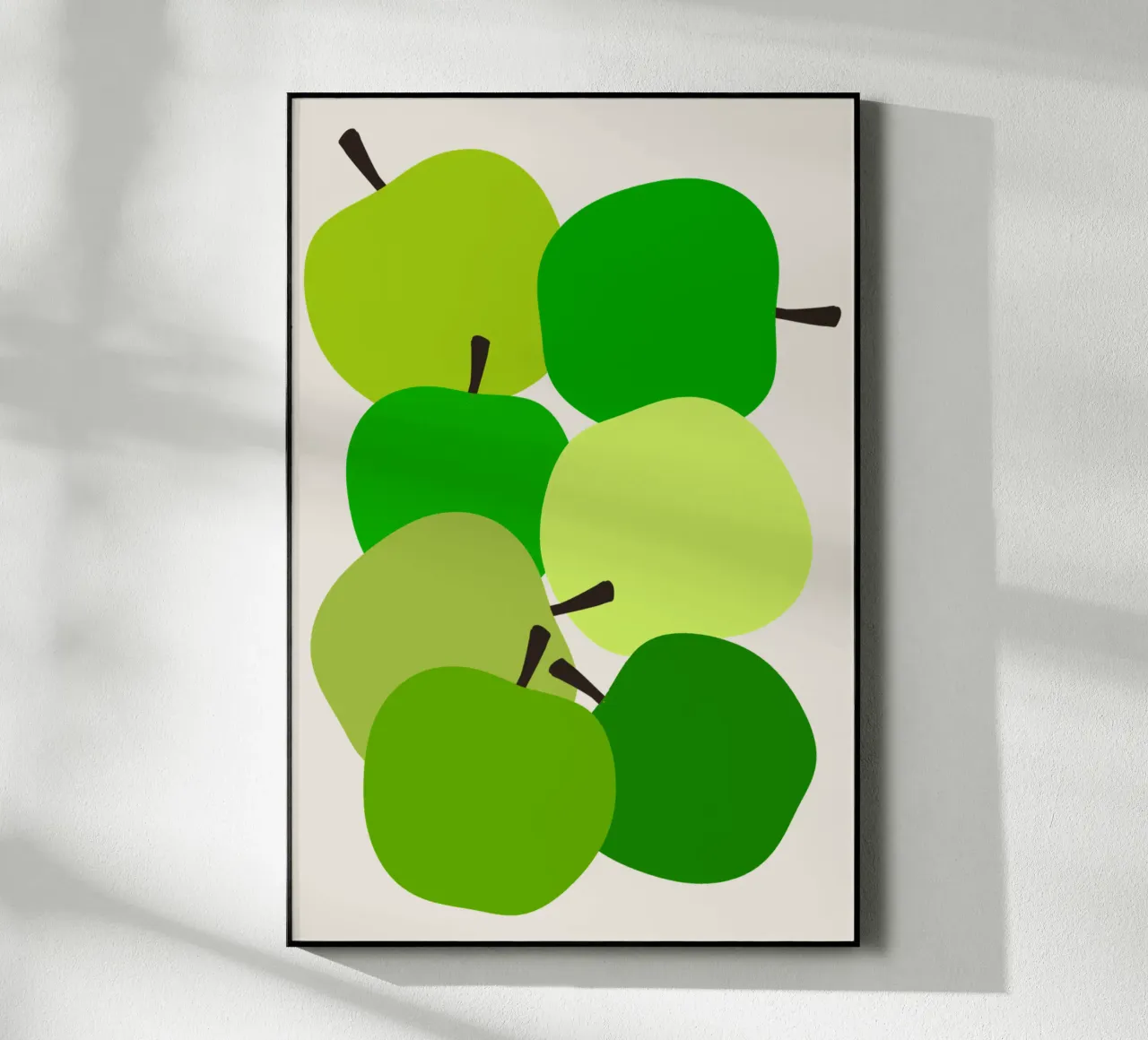 Green apples plexiglass da TijanaArtStudio88