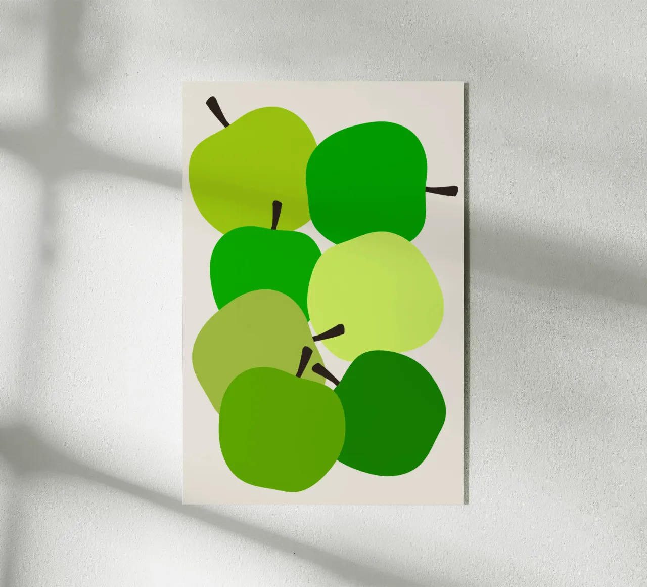 Green apples plexiglass da TijanaArtStudio88