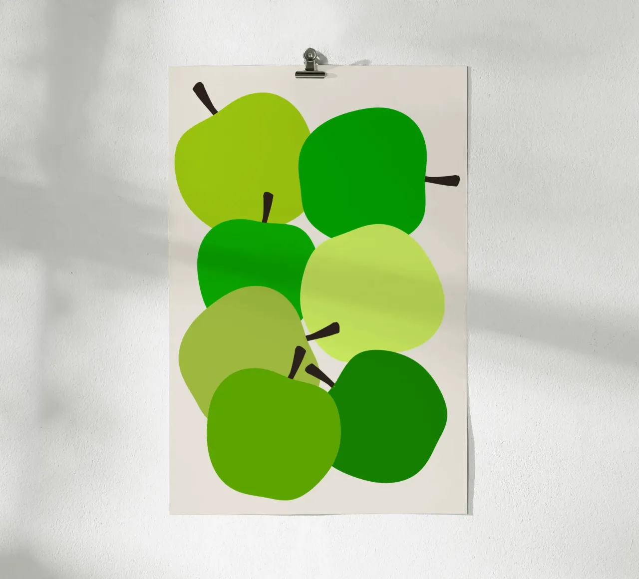 Green apples poster da TijanaArtStudio88