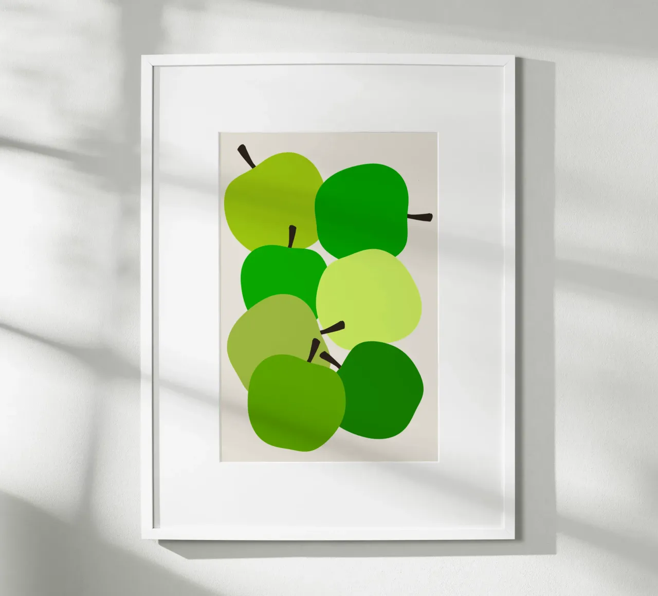 Green apples poster da TijanaArtStudio88