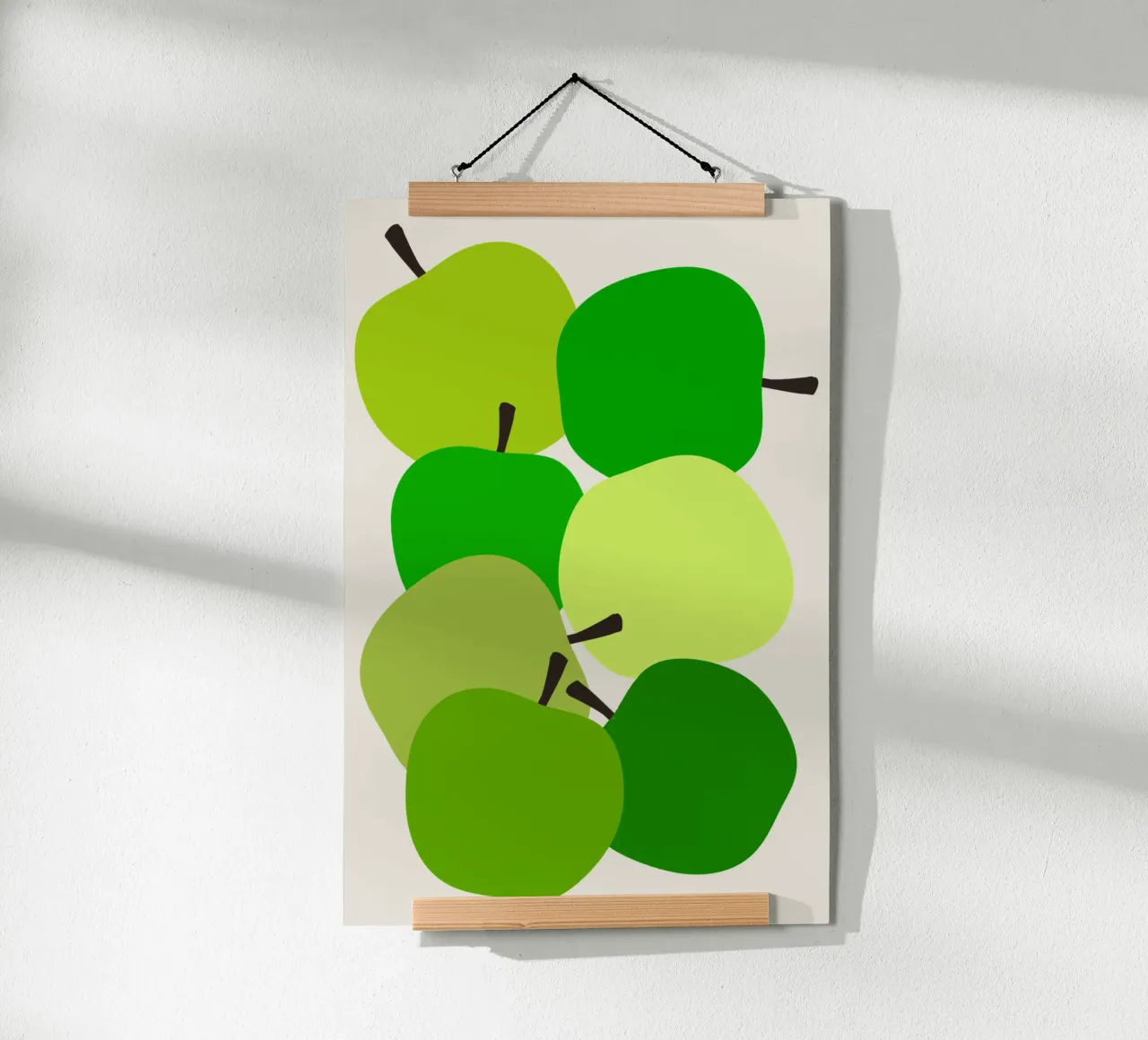 Green apples poster da TijanaArtStudio88