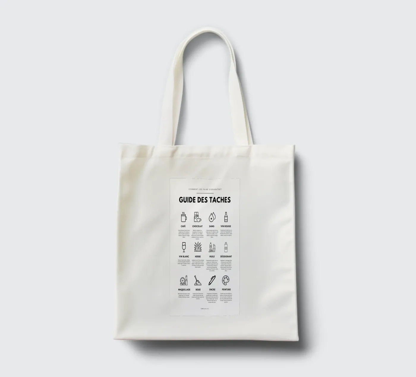 Task guide Jutebeutel von fltmfrance