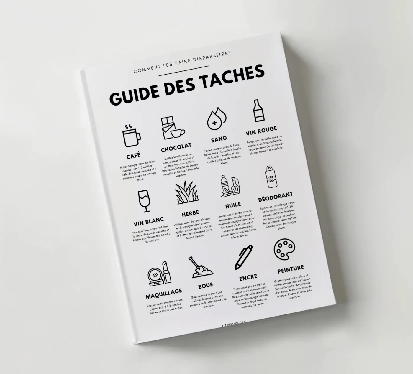 Task guide Notizbuch von fltmfrance