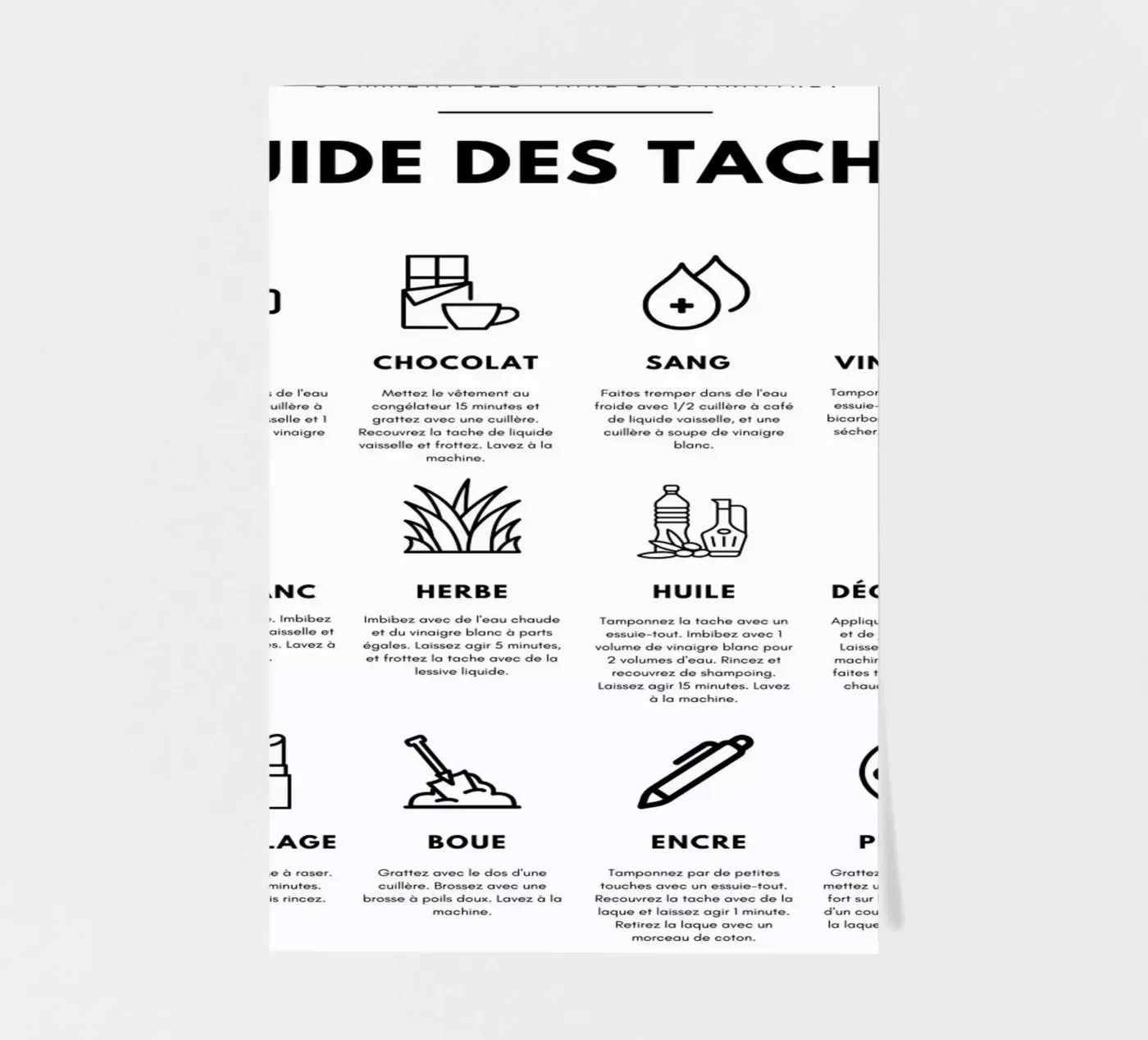 Task guide sticker sheet by fltmfrance