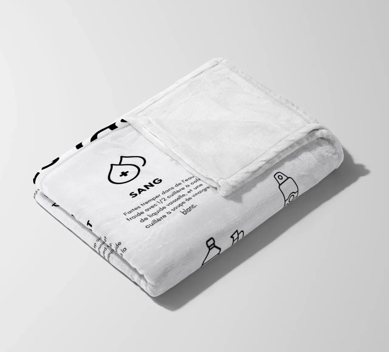 Task guide Fleecedecke von fltmfrance