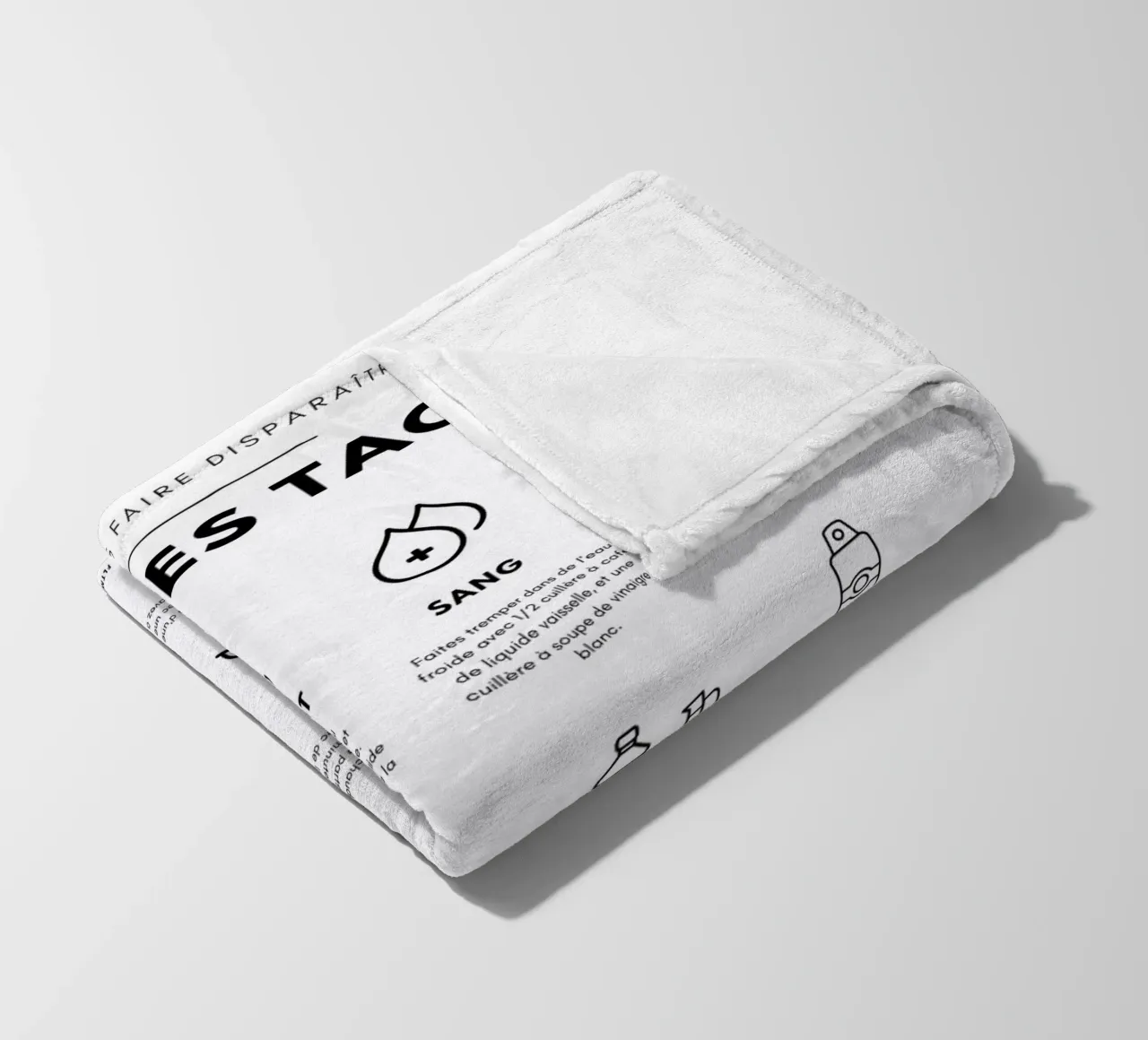 Task guide Fleecedecke von fltmfrance