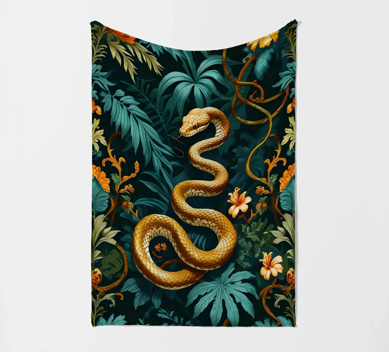 Snack Style Forest coperta in pile da Jeff Studio