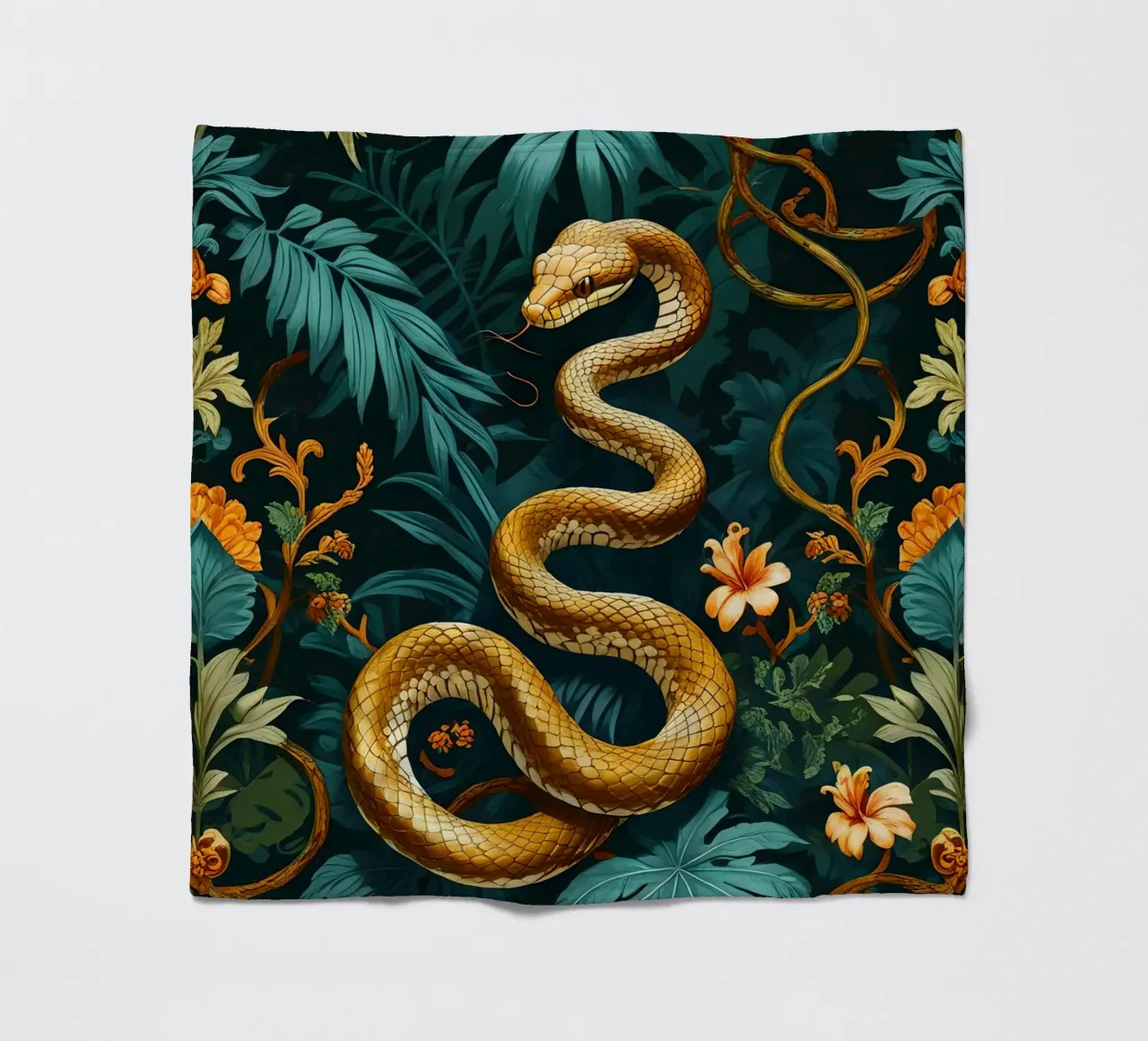 Snack Style Forest coperta in pile da Jeff Studio