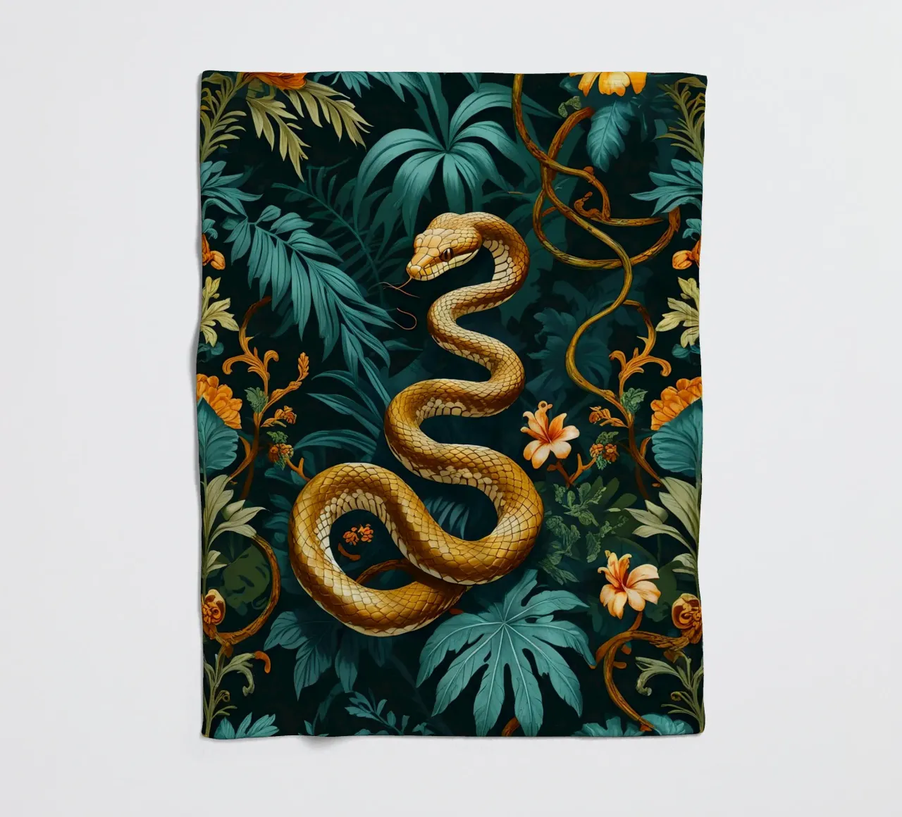 Snack Style Forest coperta in pile da Jeff Studio