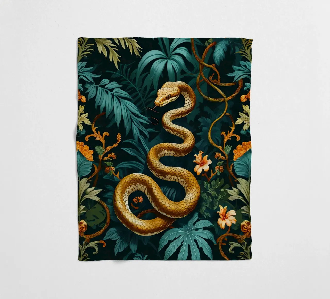 Snack Style Forest coperta in pile da Jeff Studio