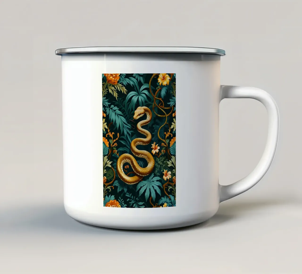 Snack Style Forest tazza in smalto da Jeff Studio