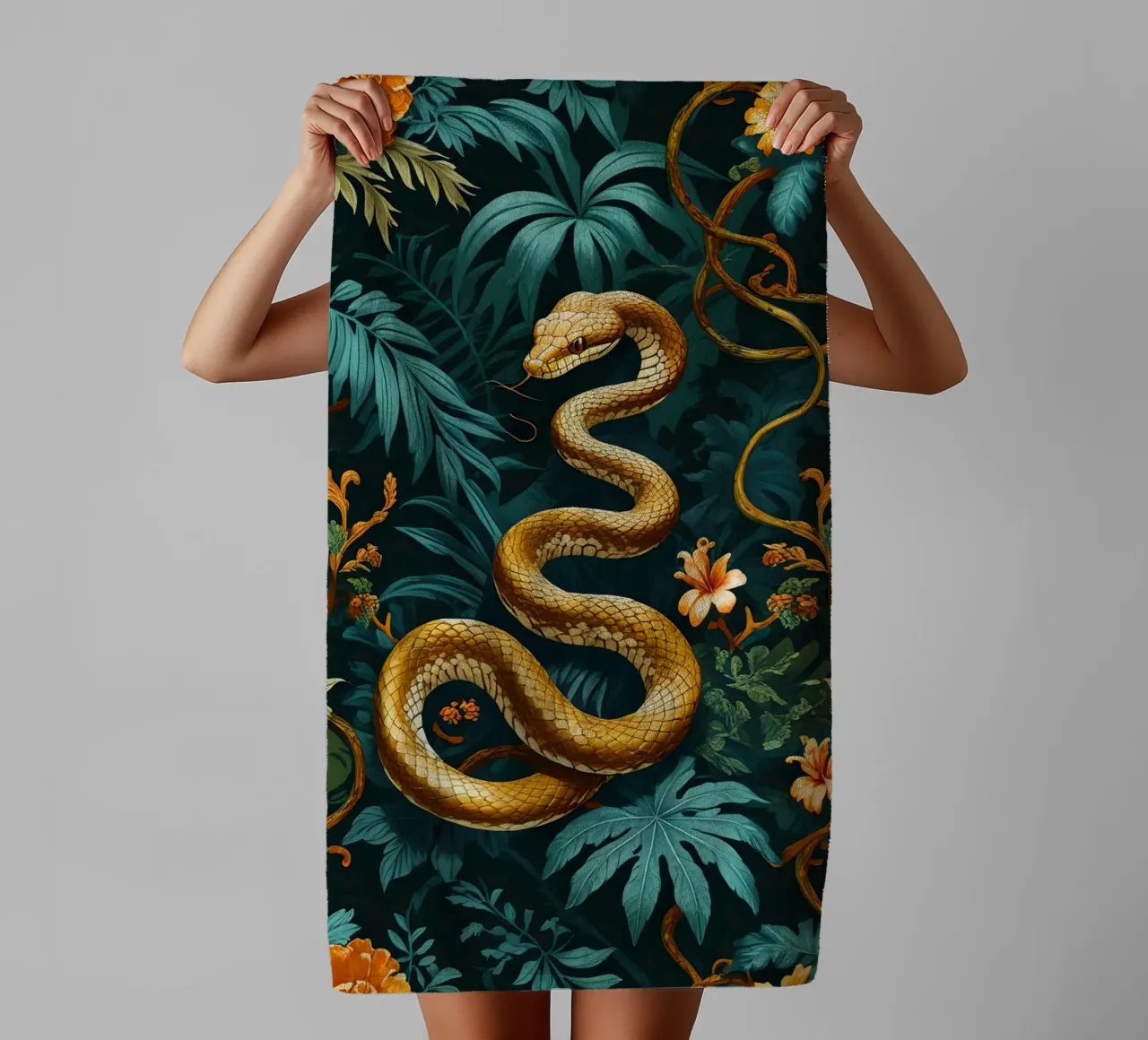 Snack Style Forest asciugamano da bagno da Jeff Studio